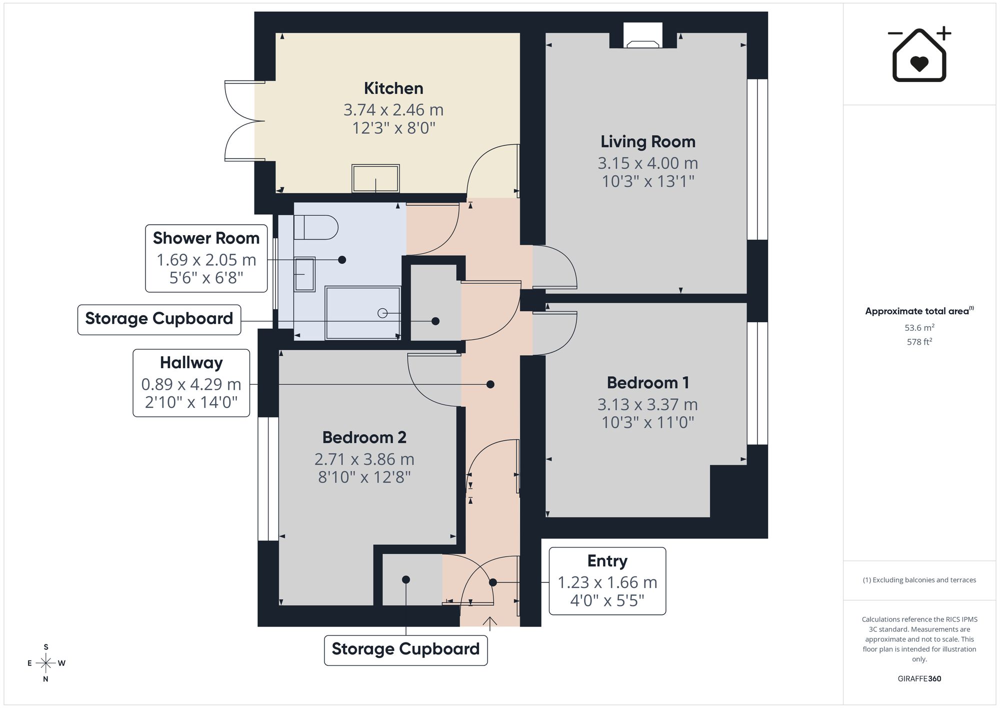34 Vincent Close, Barry floorplan