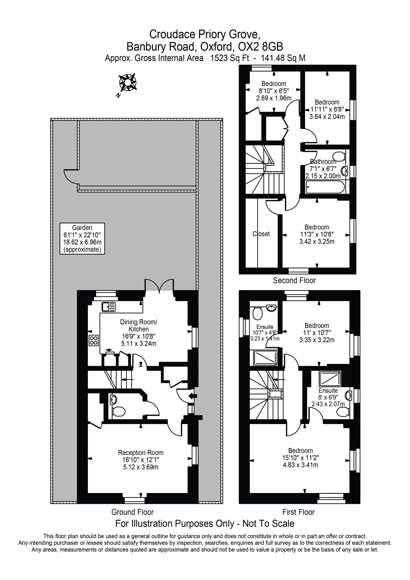 Priory Grove, Oxford floorplan