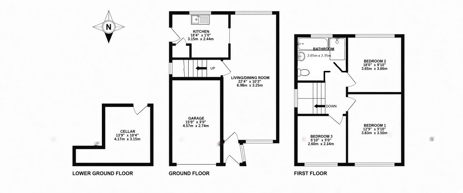 14, Rumplecroft, Otley floorplan