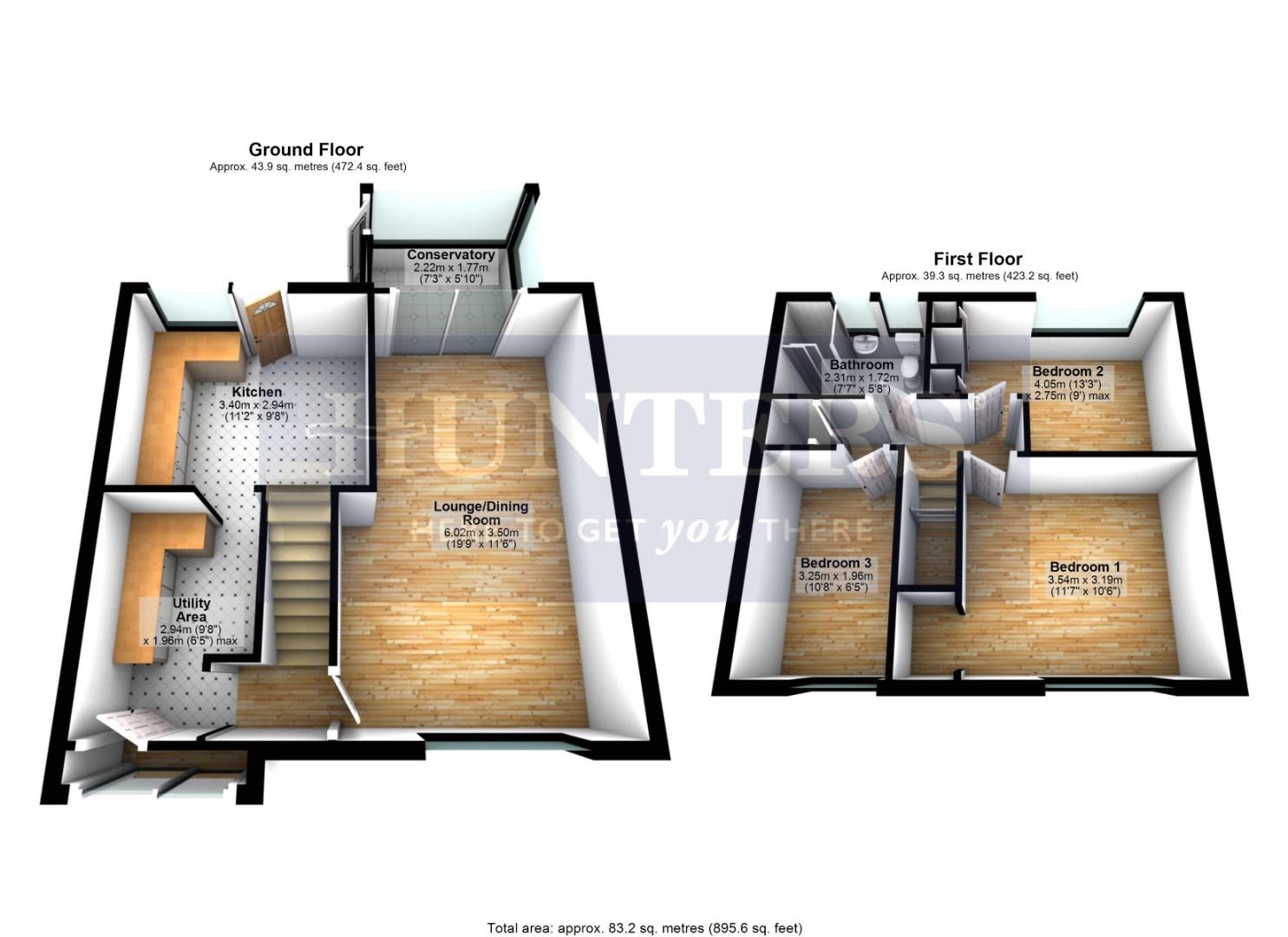 Earlstone Crescent, Longwell Green, Bristol BS30, 3 bedroom terraced