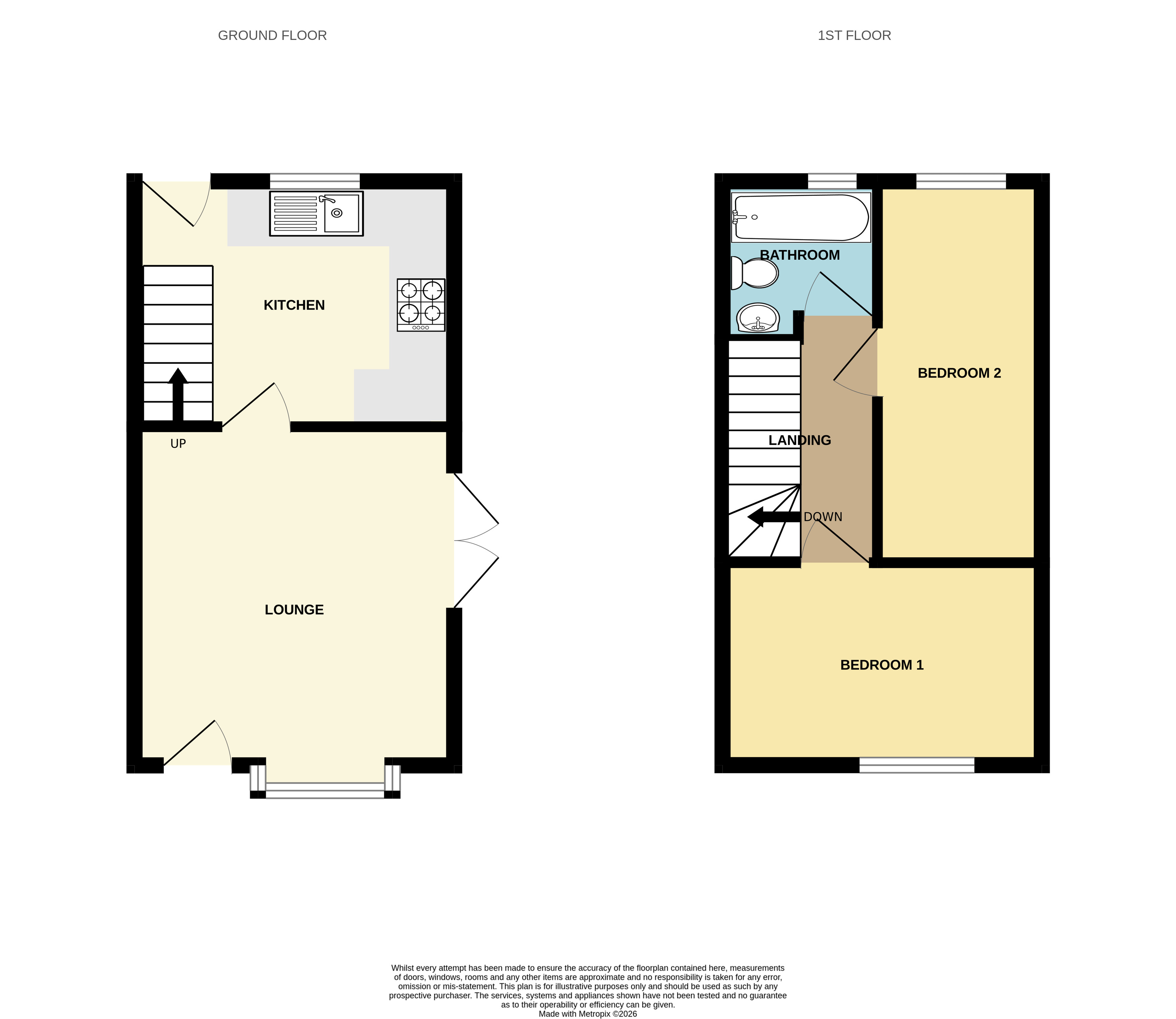 11, Summersgill Close, Heywood floorplan