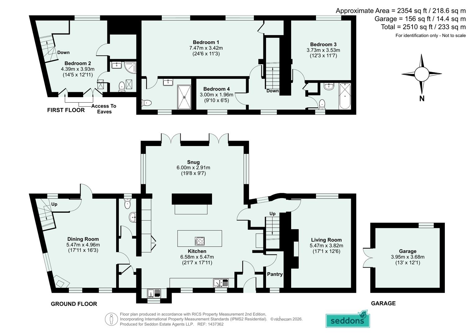 Goodiford Briar, Cullompton floorplan