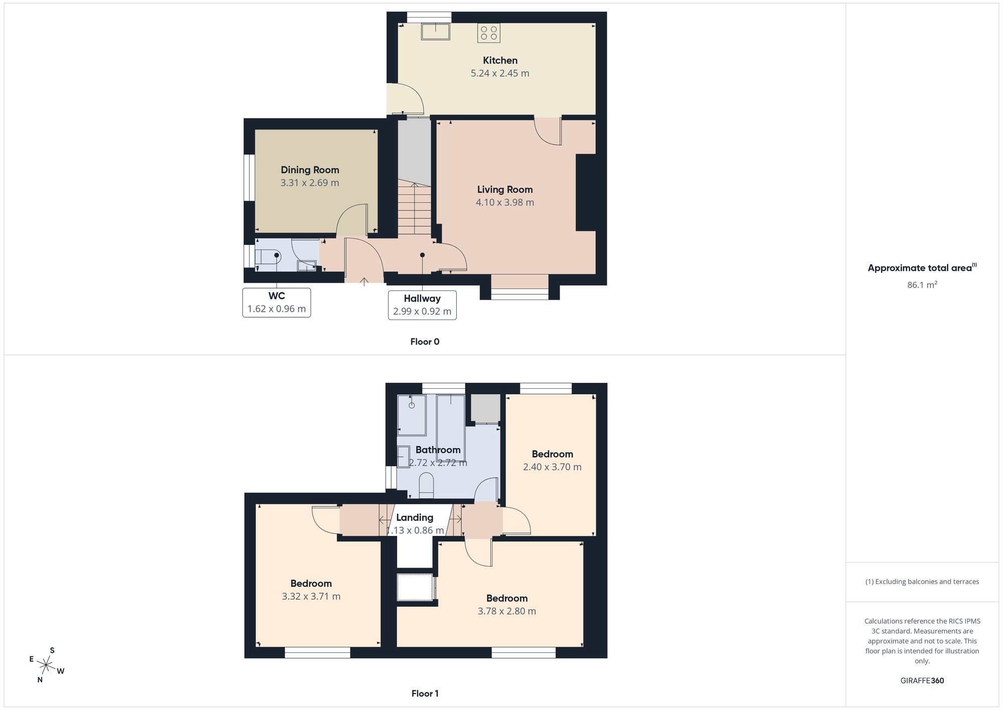 54 St. Cuthberts Avenue, South Shields floorplan