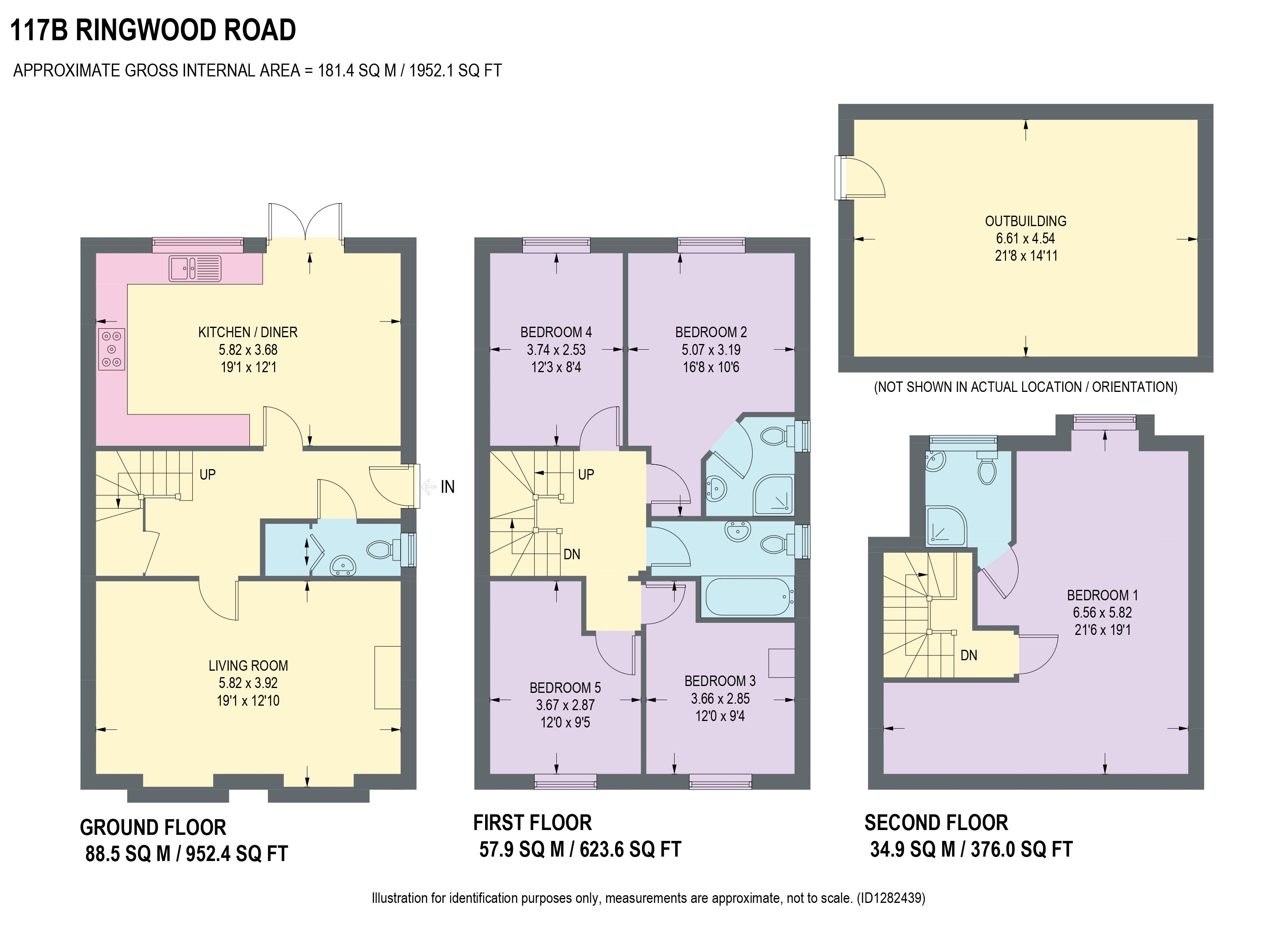 117B, Ringwood Road, Chesterfield floorplan