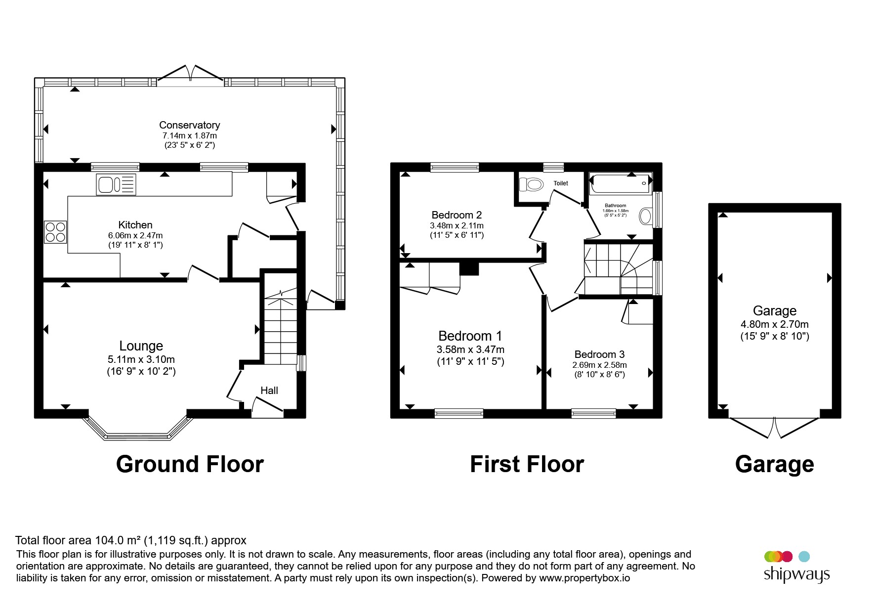 Laburnum Road, Walsall floorplan