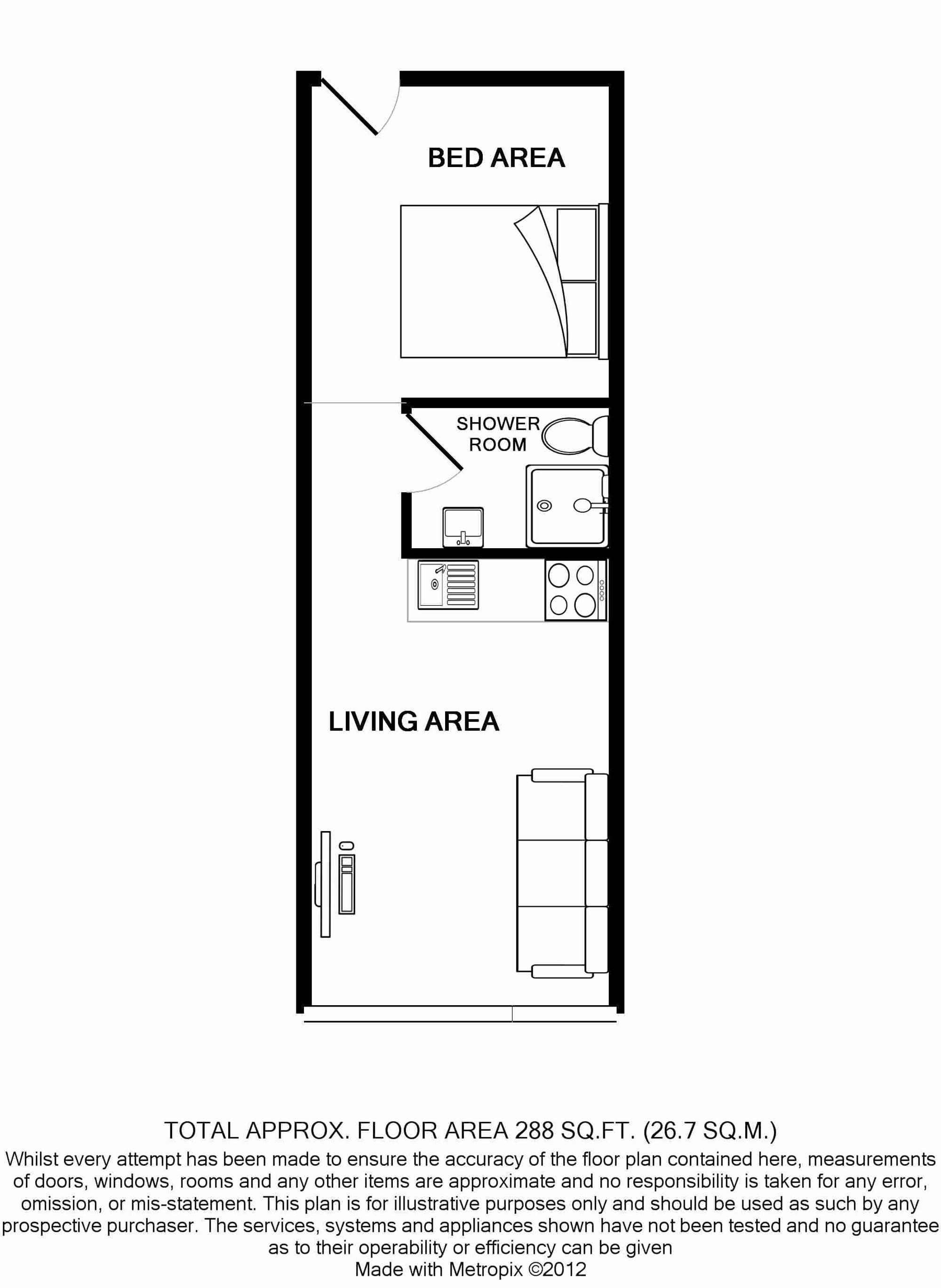18 Hadley House Old Market Street, Thetford floorplan