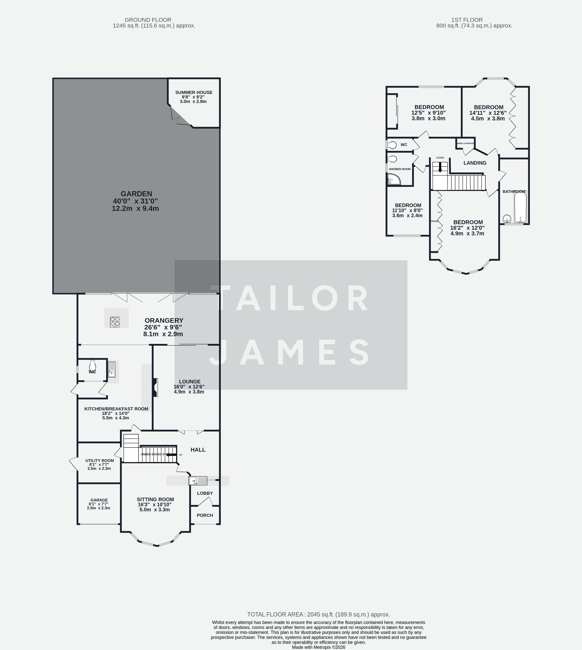 3 Coleman Avenue, Hove floorplan