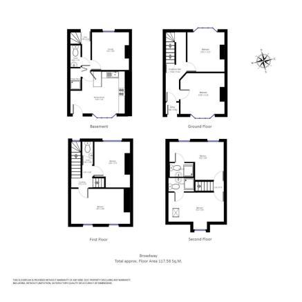29, Broadway, Pontypridd floorplan