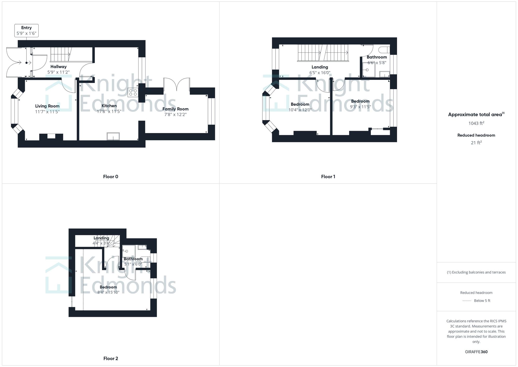 32 Birch Tree Way, Maidstone floorplan