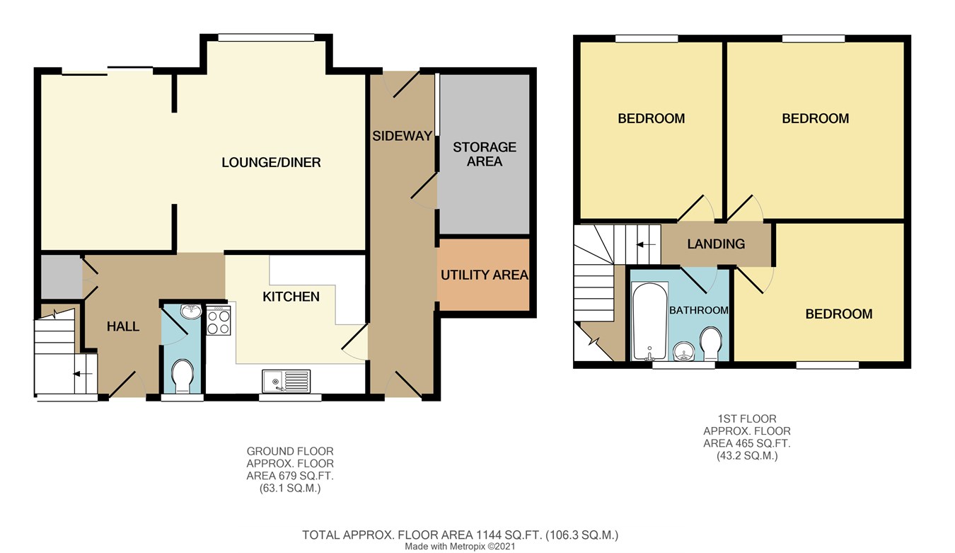 Jubilee Road, Rayleigh SS6, 3 bedroom semidetached house for sale