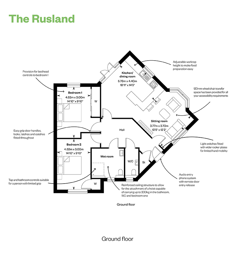 3, Doughton Road (Off Coggeshall Road), Kelvedon, Essex, Co5 9Nx floorplan