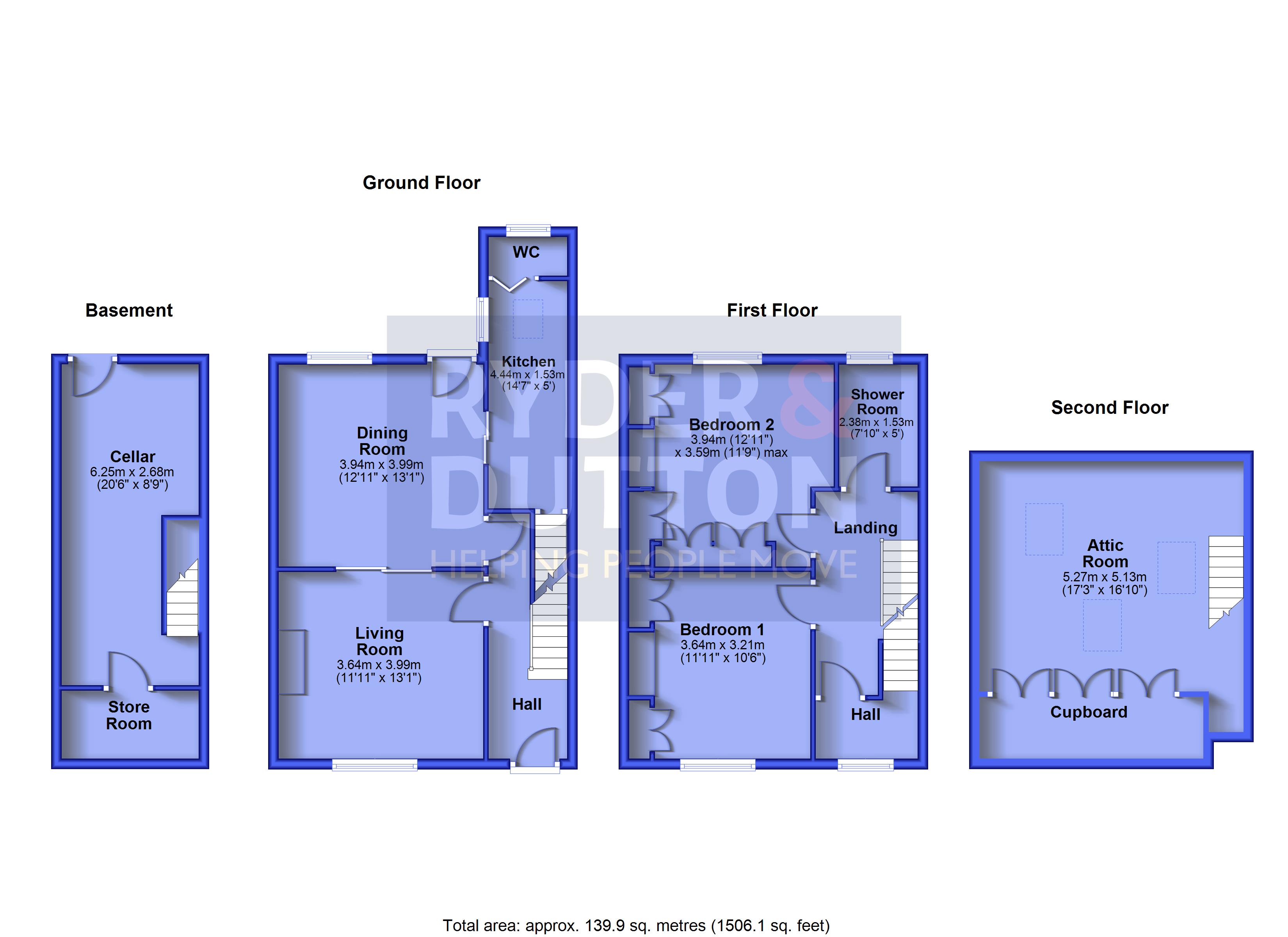19, Station Road, Huddersfield floorplan