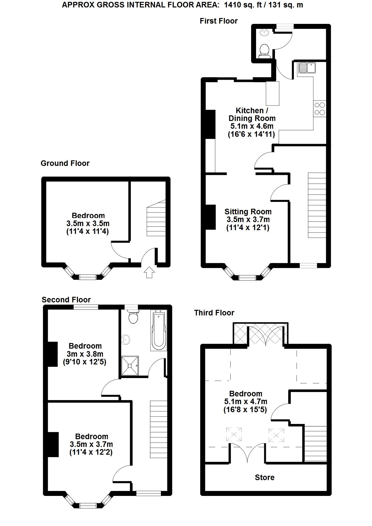 Bath Road, Bristol floorplan