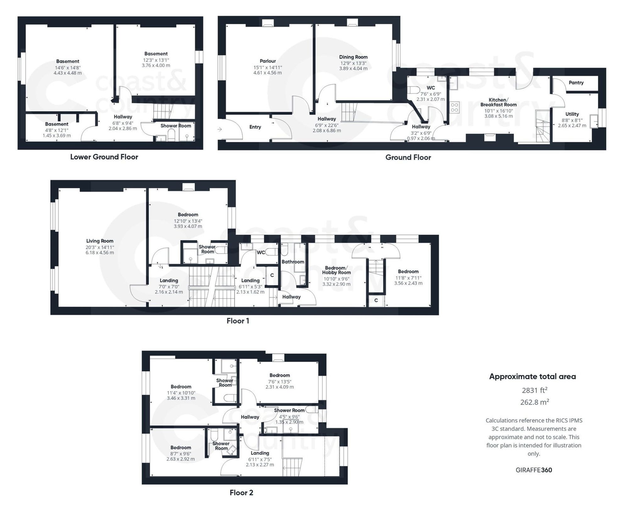 8 Haldon Terrace, Dawlish floorplan