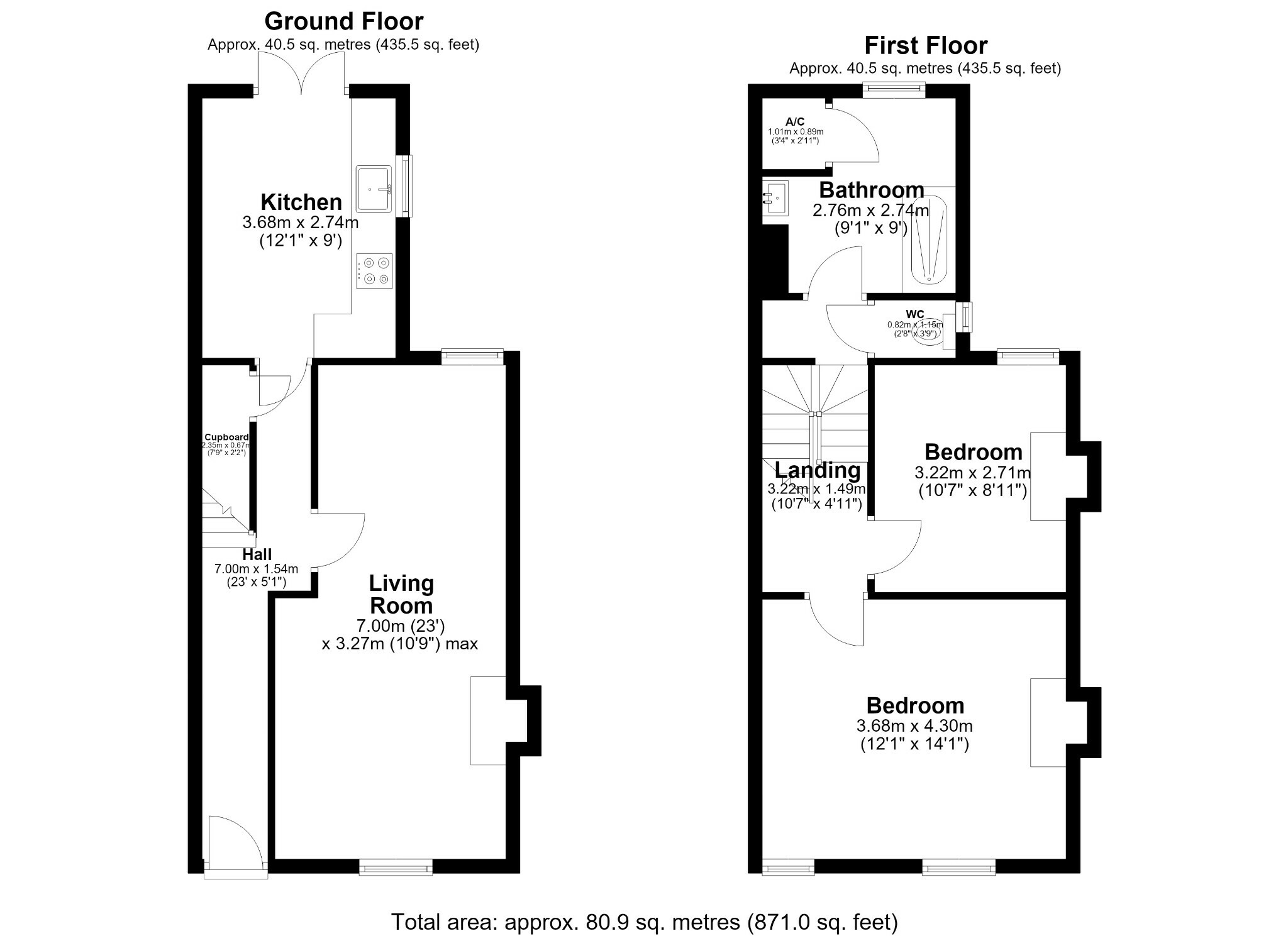 42, Granville Road, BOURNEMOUTH floorplan
