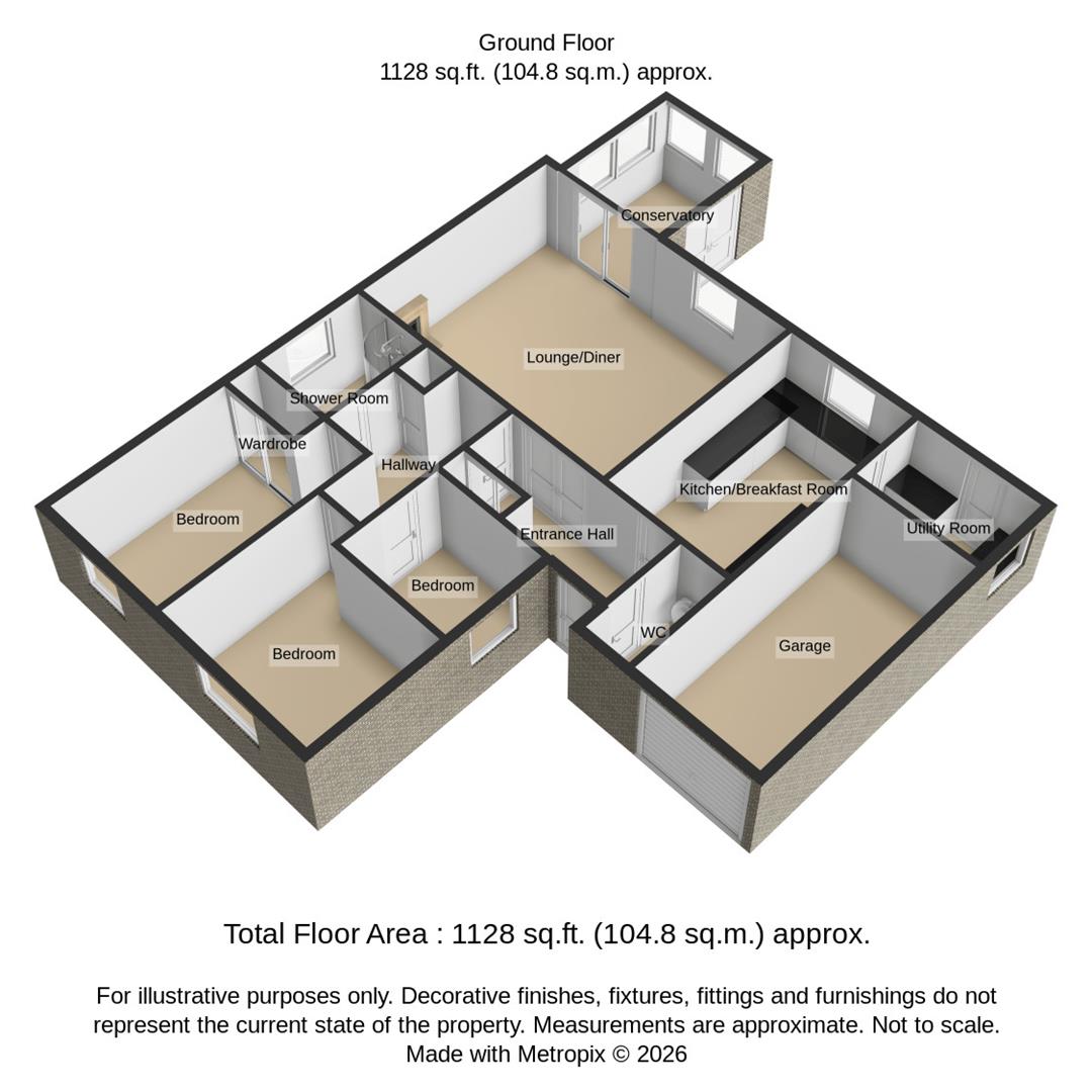 28, Fairisle Drive, Great Yarmouth floorplan