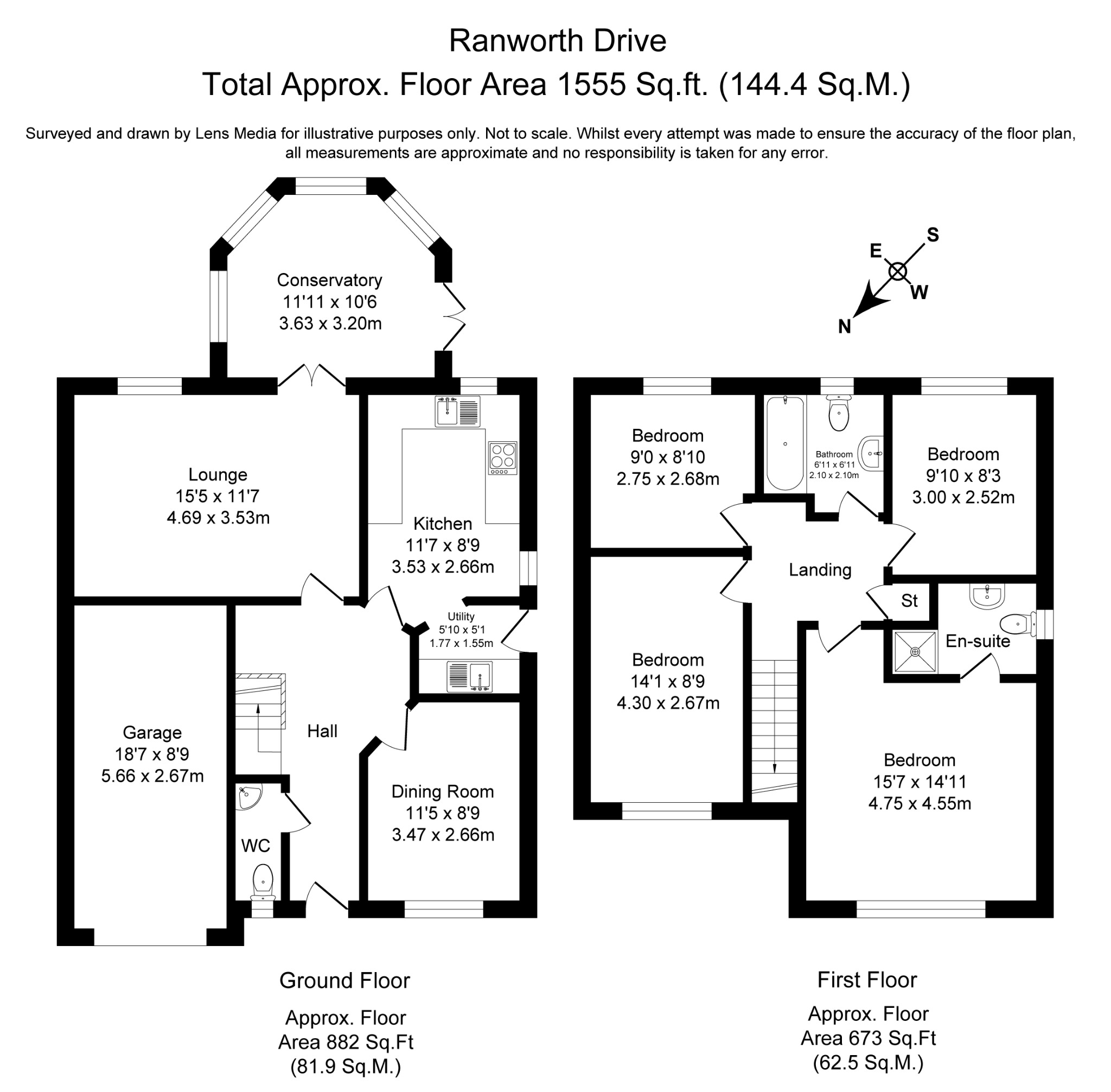 Lowton, Lancashire floorplan