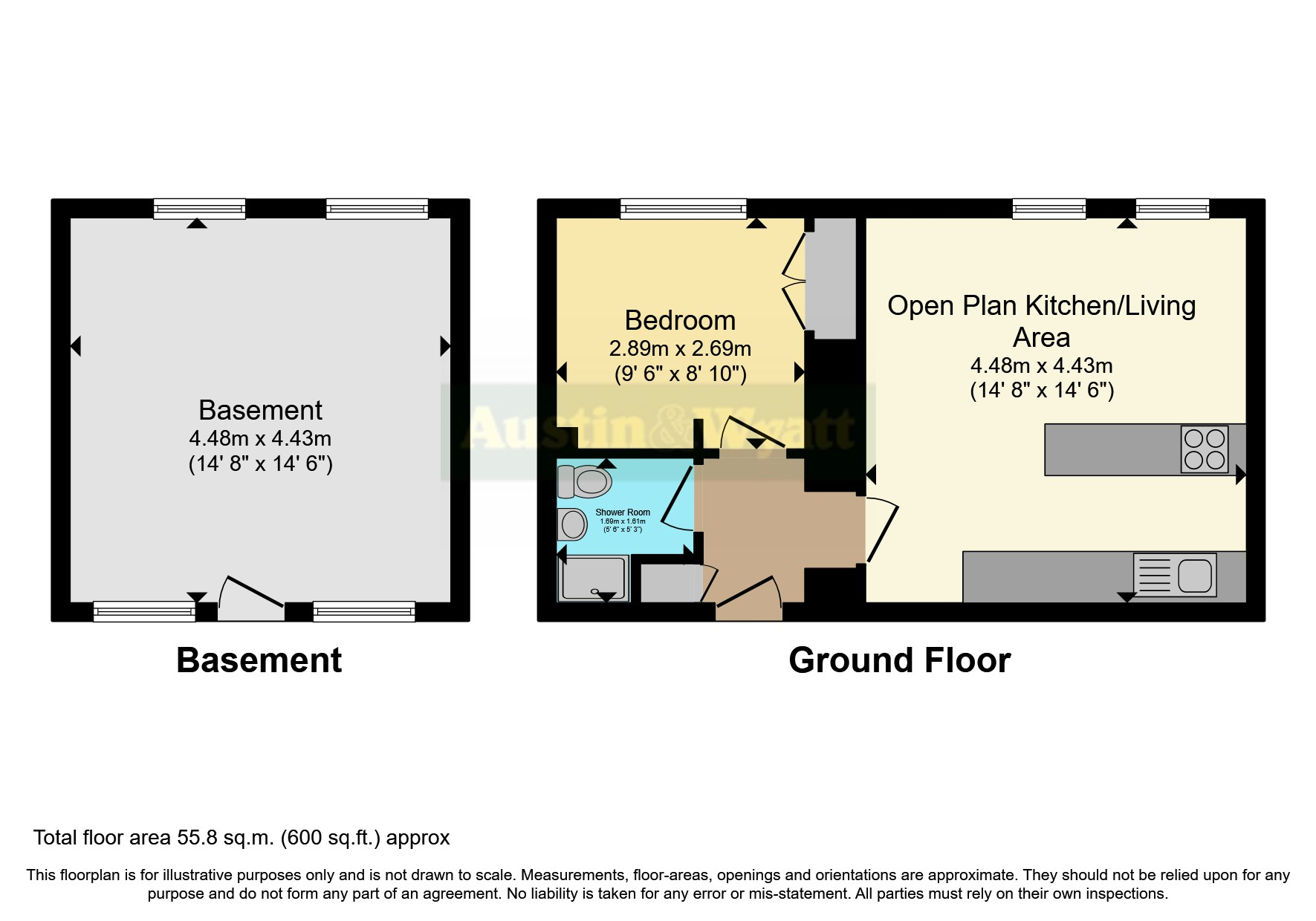 Flat 2, Lyndhurst floorplan