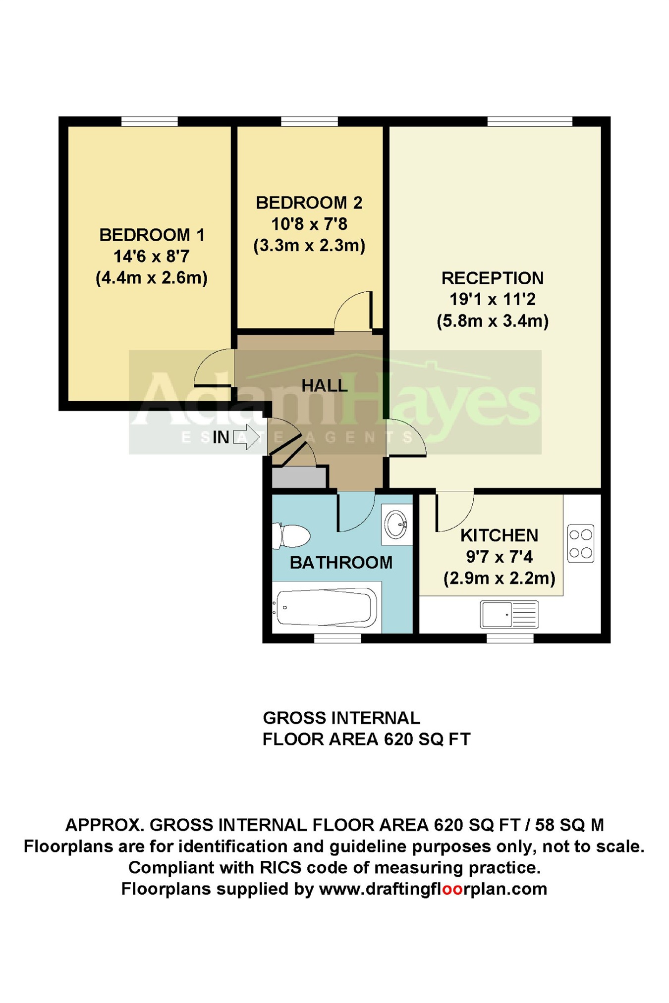 2 Bedrooms Flat to rent in Ravenshurst Avenue, Hendon Central NW4