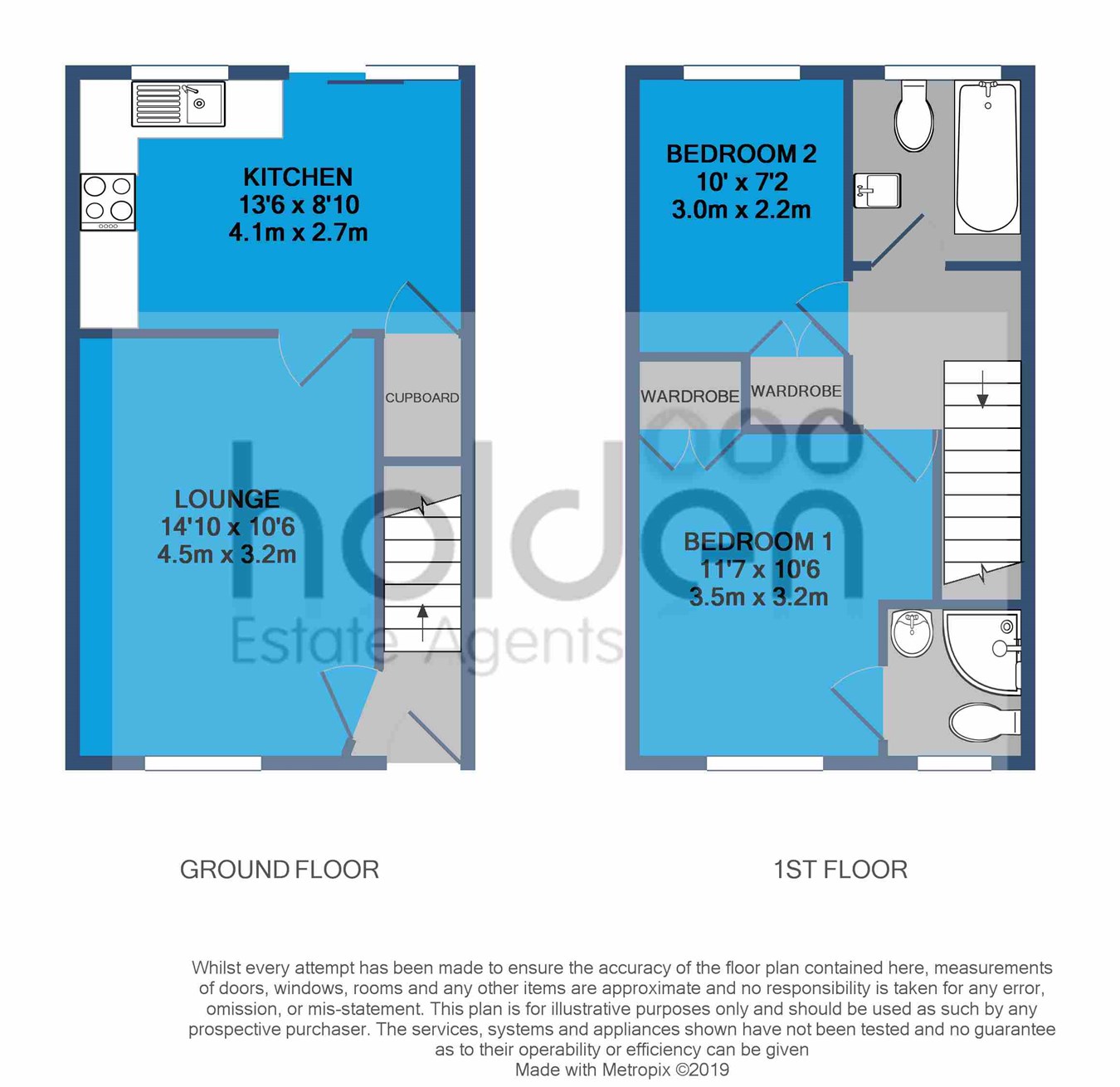 2 Bedrooms Terraced house for sale in Doubleday Drive, Heybridge, Maldon CM9