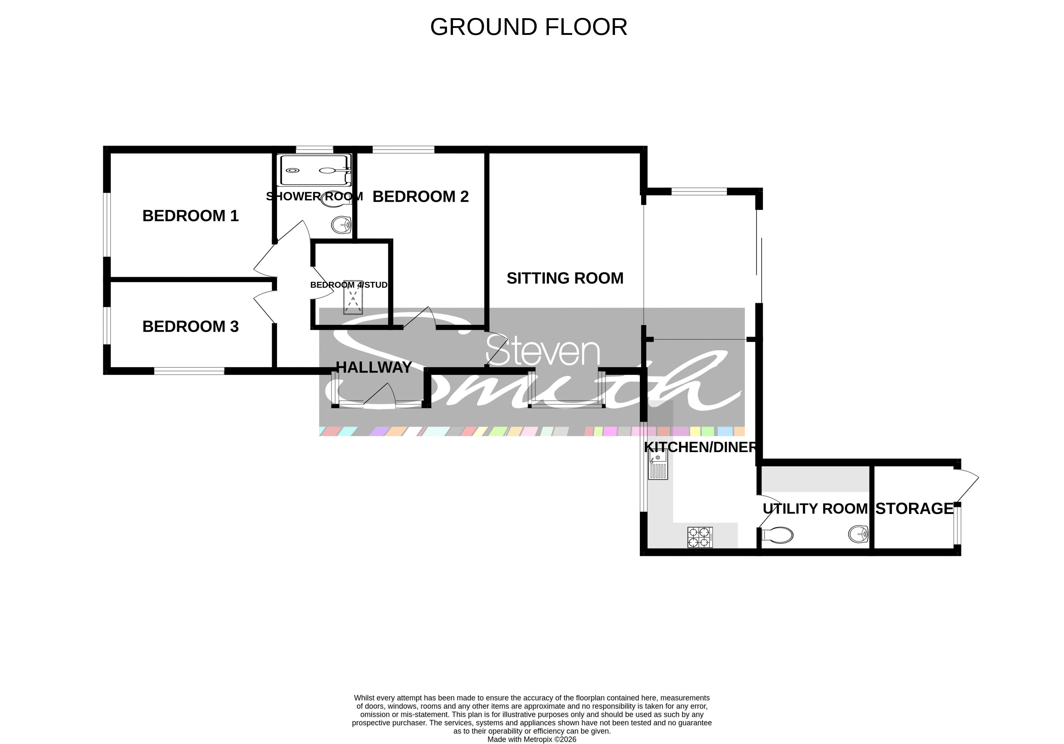 103, Old Park Road, Clevedon floorplan