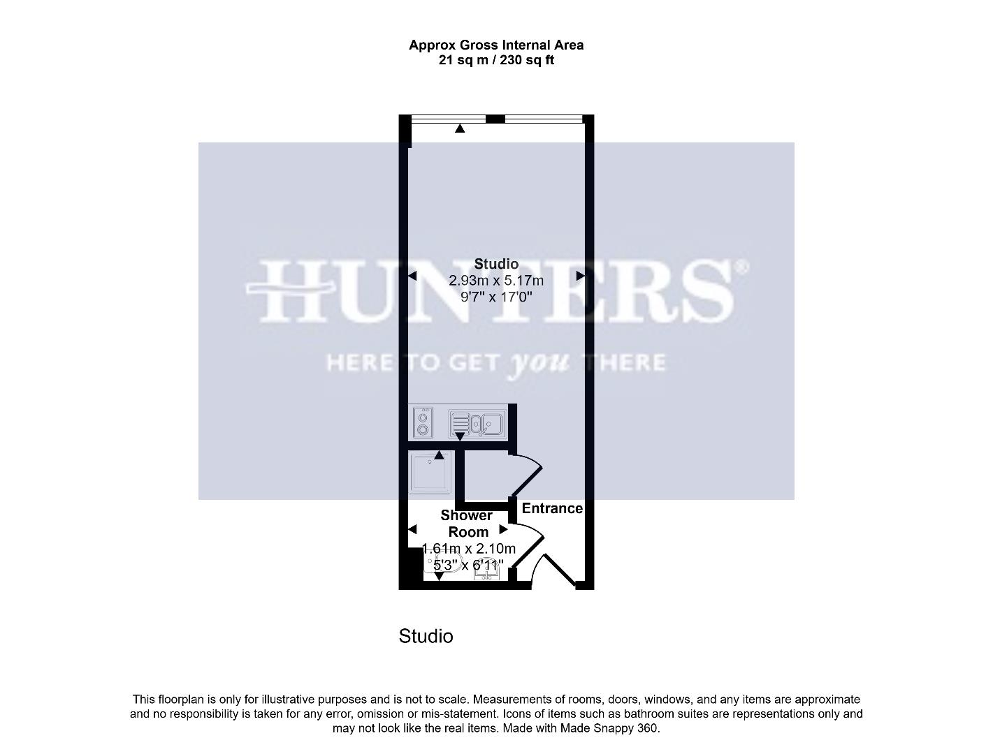Flat 603 Olicana House, Chapel Street, Bradford floorplan