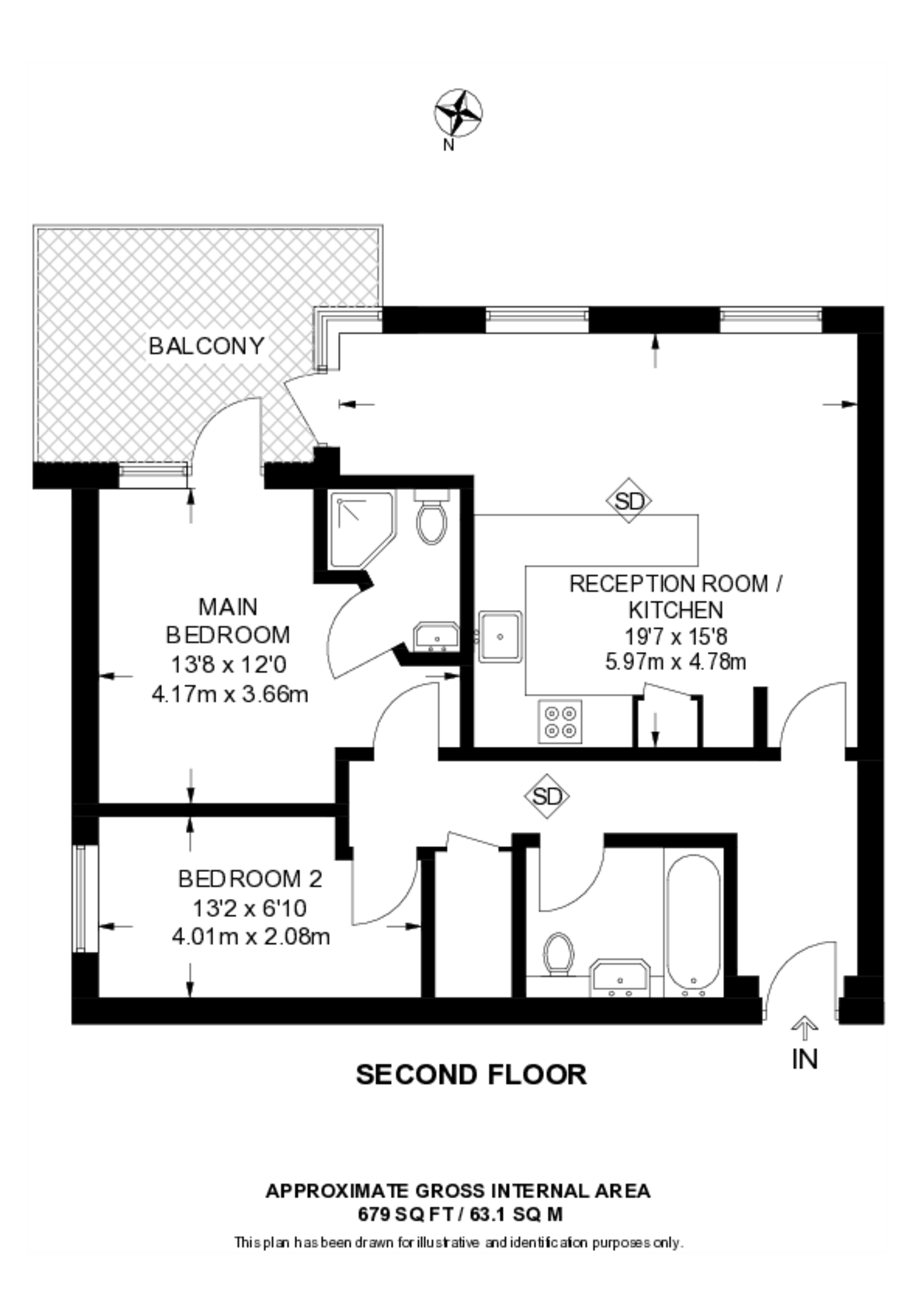 Old Kent Road, Peckham floorplan
