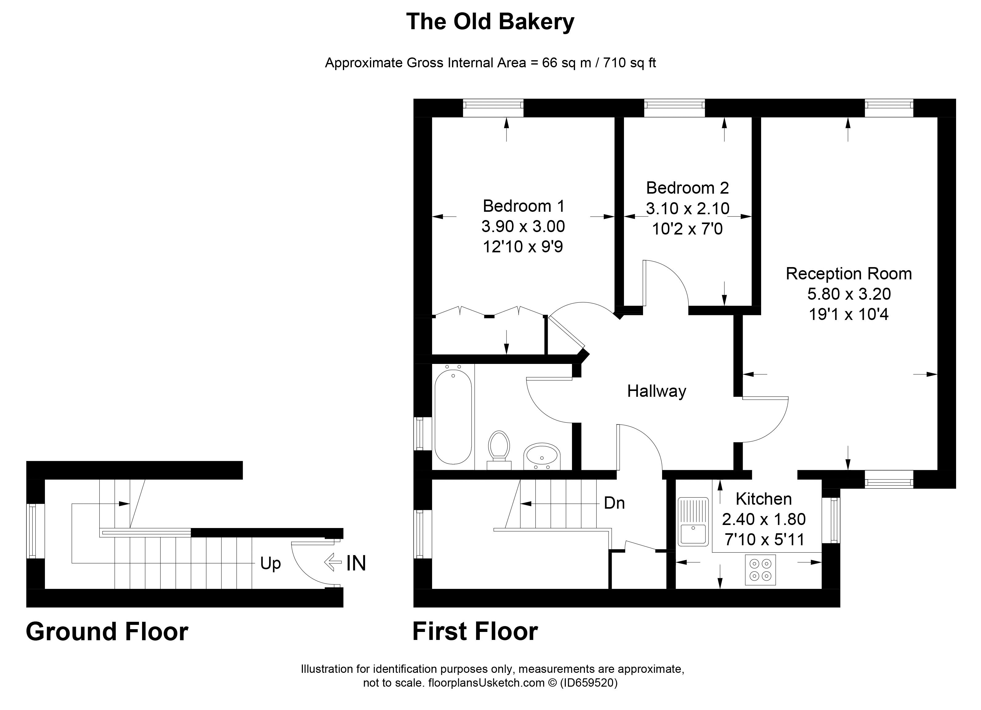 Chobham Road, Ascot floorplan