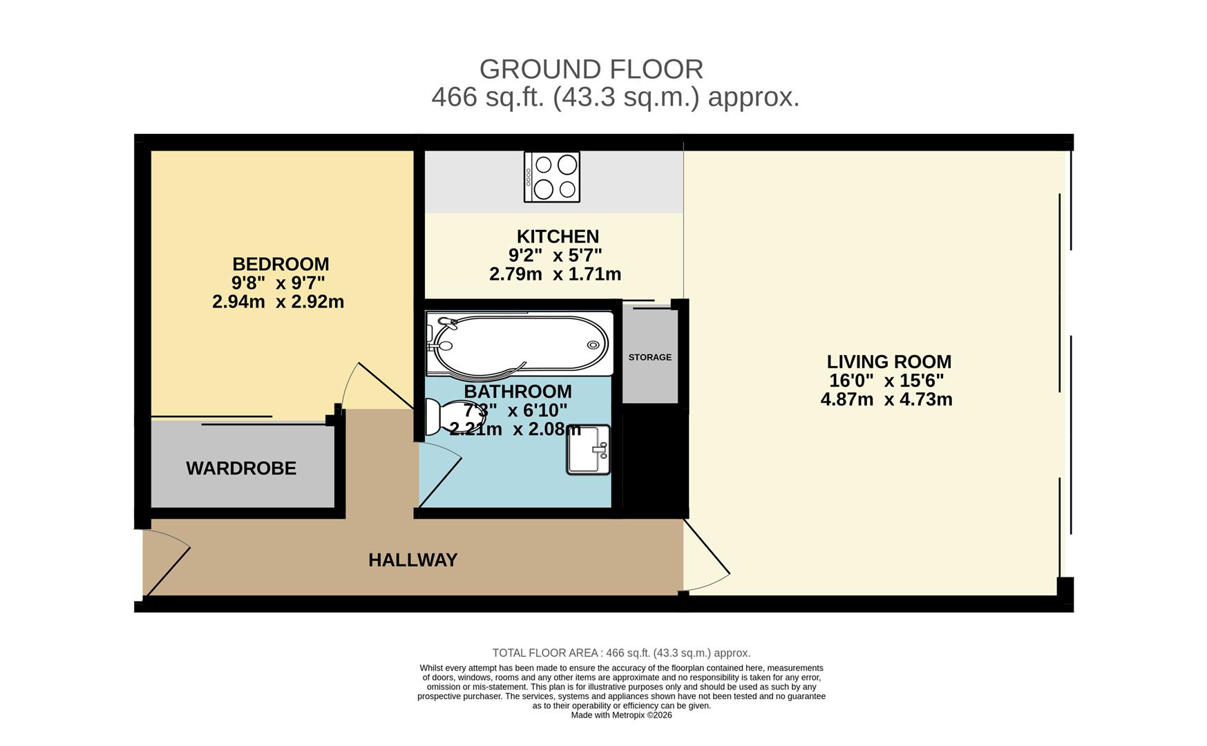 Apt 3153, Budenberg, 34 Woodfield Road, Altrincham floorplan