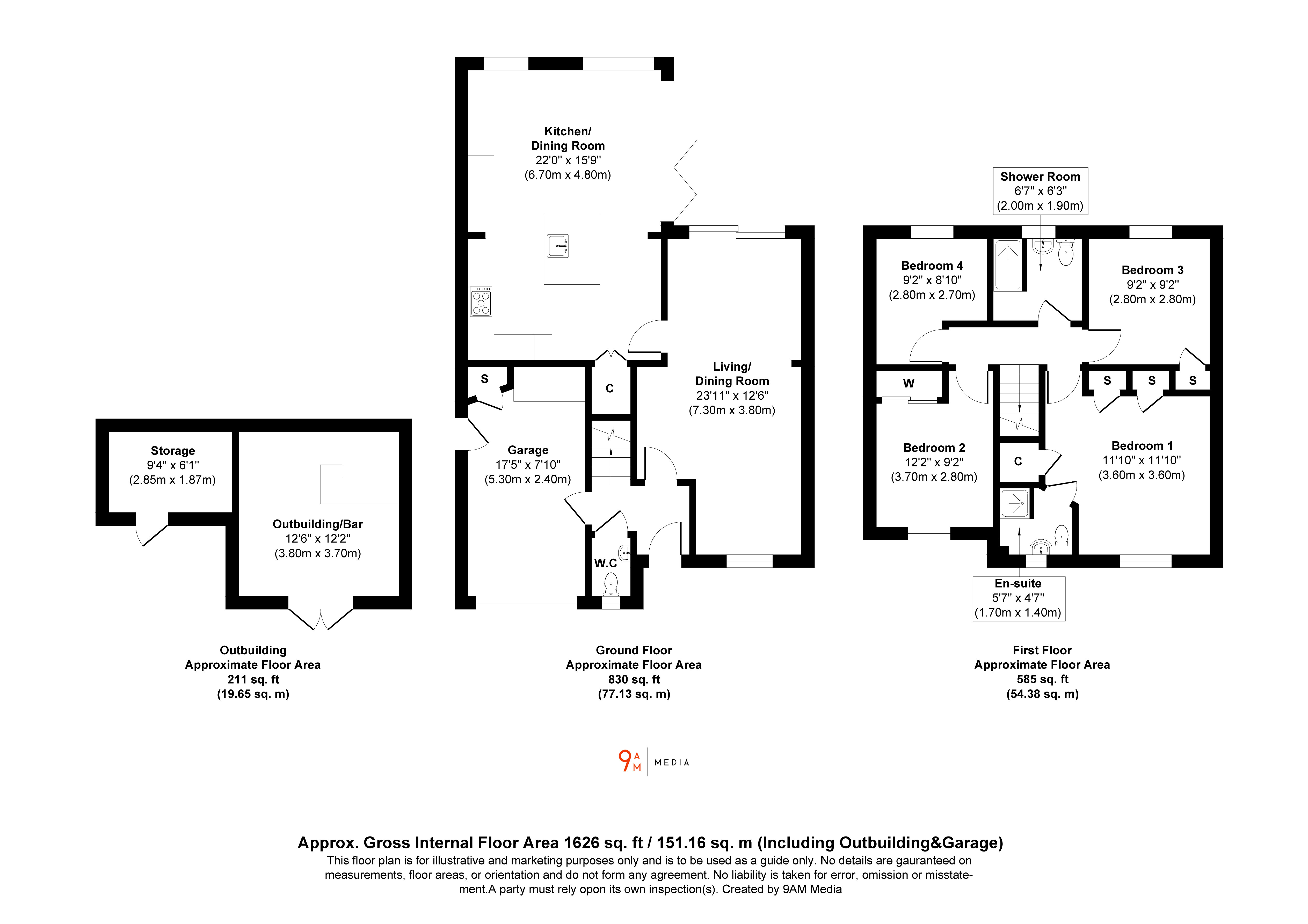 121, Peasehill Road, Rosyth floorplan