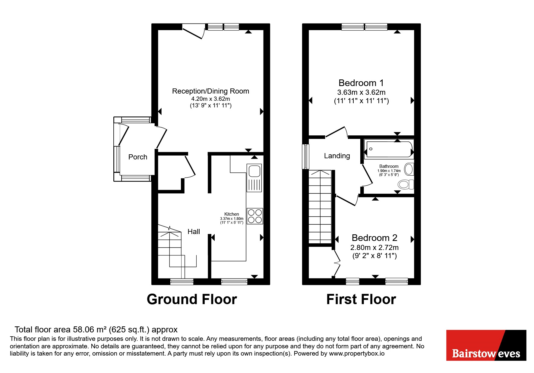 6, Canterbury Close, London floorplan
