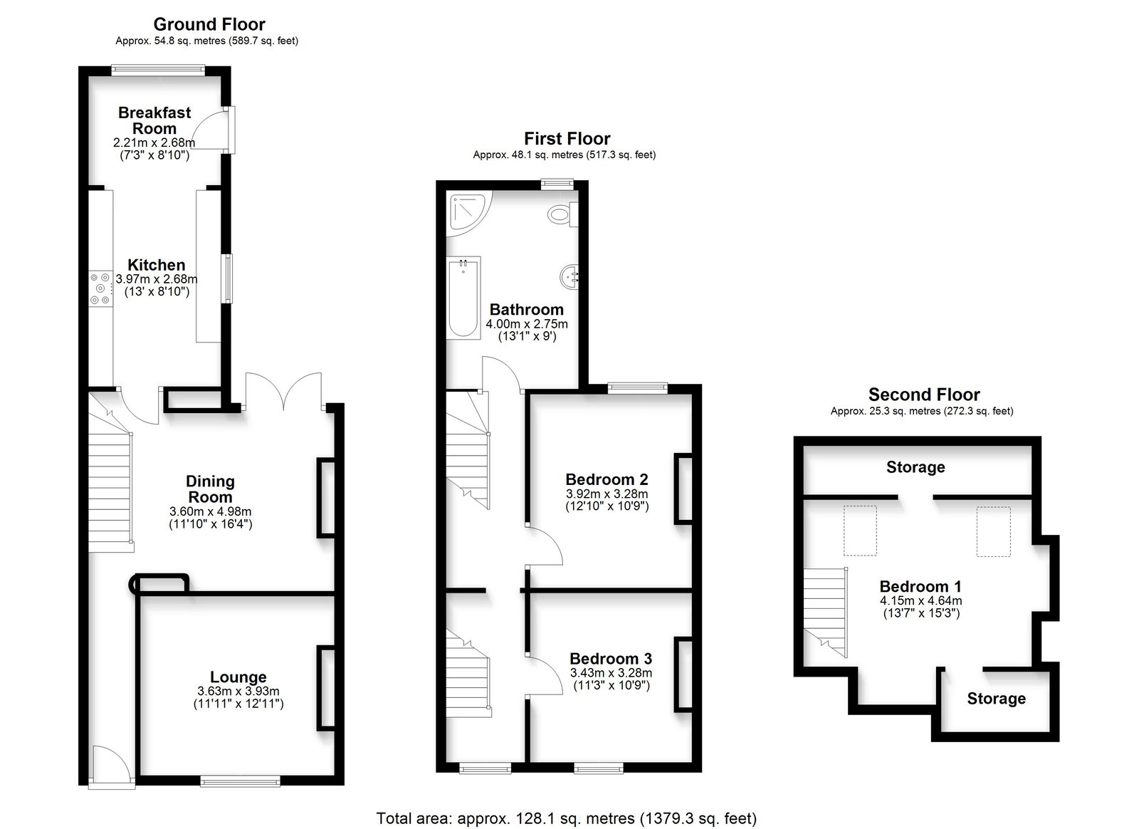 11, Topaz Street, Cardiff floorplan