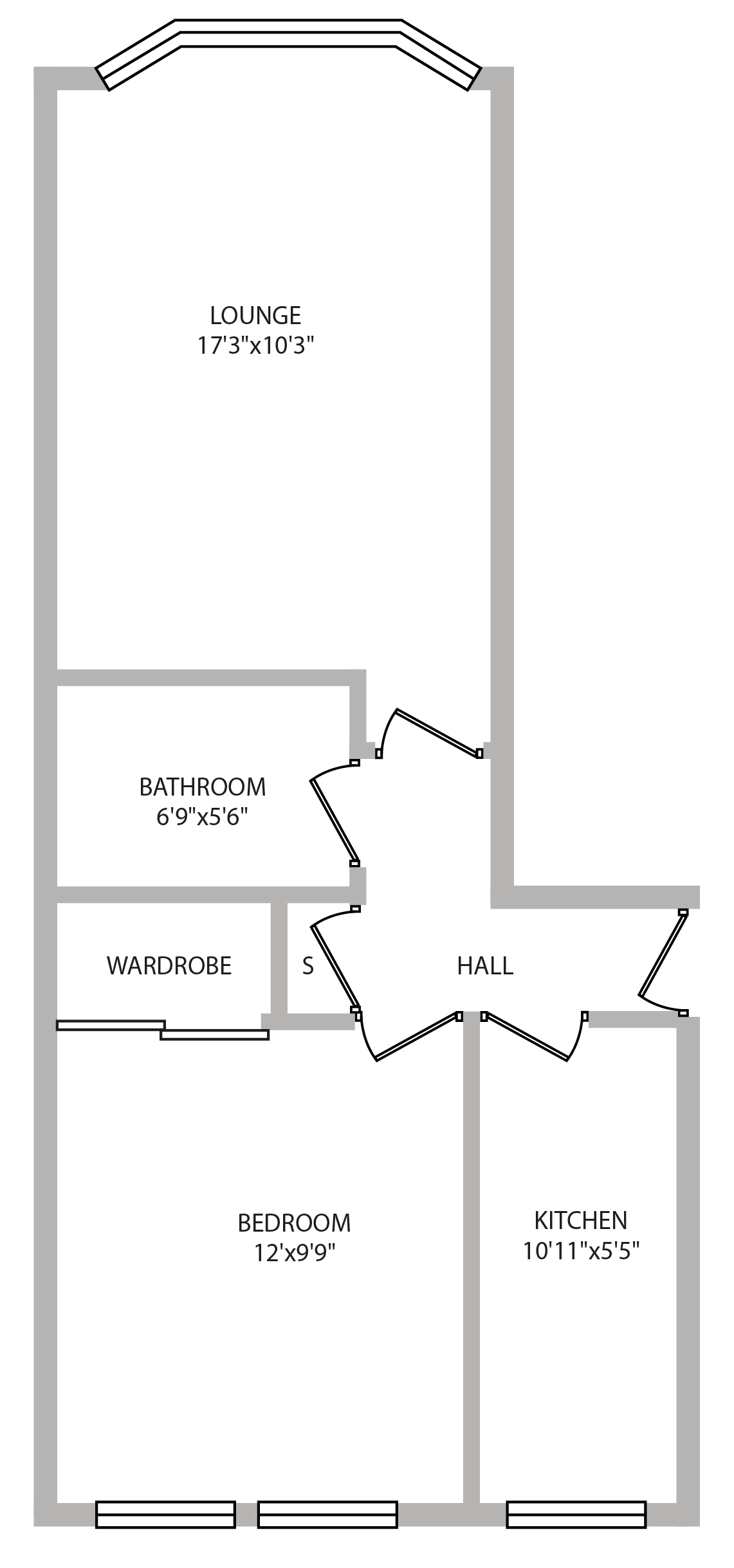 1 Bedrooms Flat for sale in Love Street, Paisley, Renfrewshire PA3