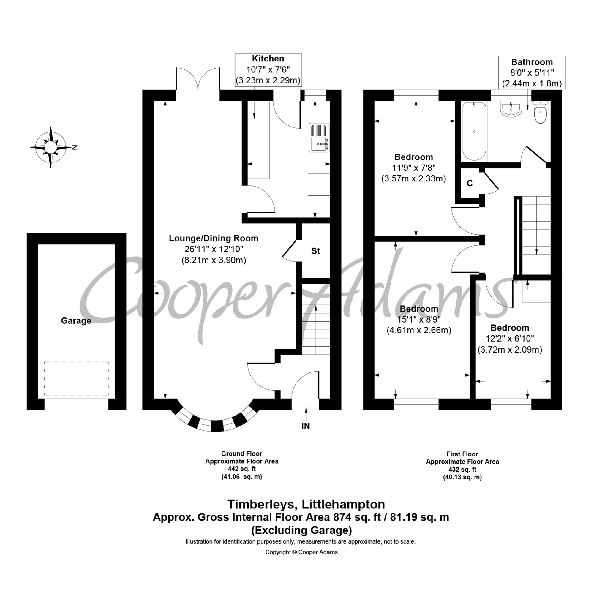183 Timberleys, Littlehampton floorplan