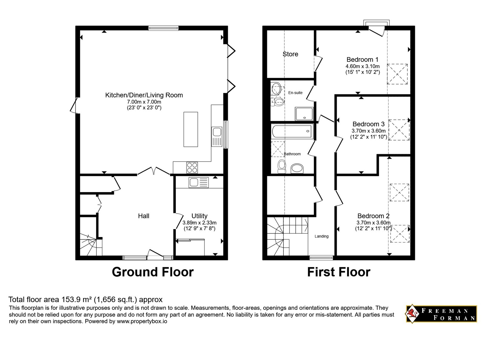 Plot 1, Cockshott Place,, Highgate Hill, Cranbrook floorplan