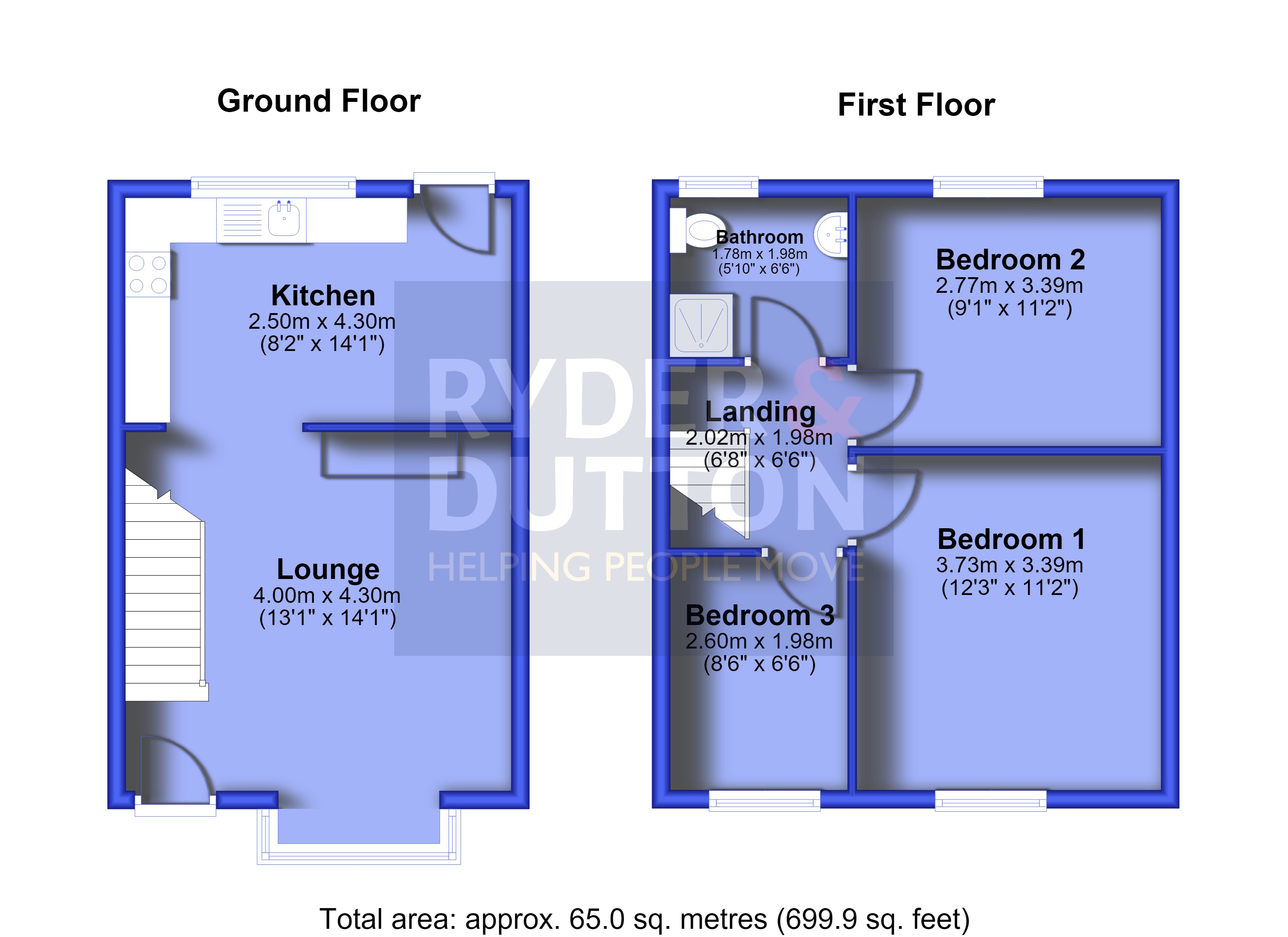 3, Saxwood Avenue, Manchester floorplan