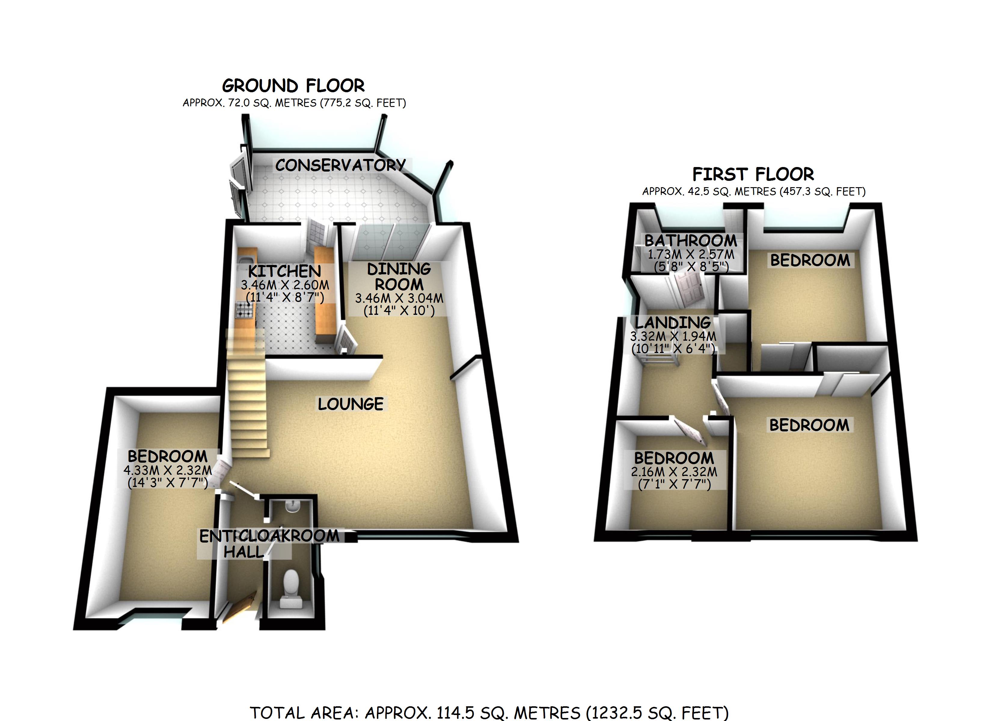 4 Bedrooms Detached house for sale in Richmond Way, Newport Pagnell, Buckinghamshire MK16