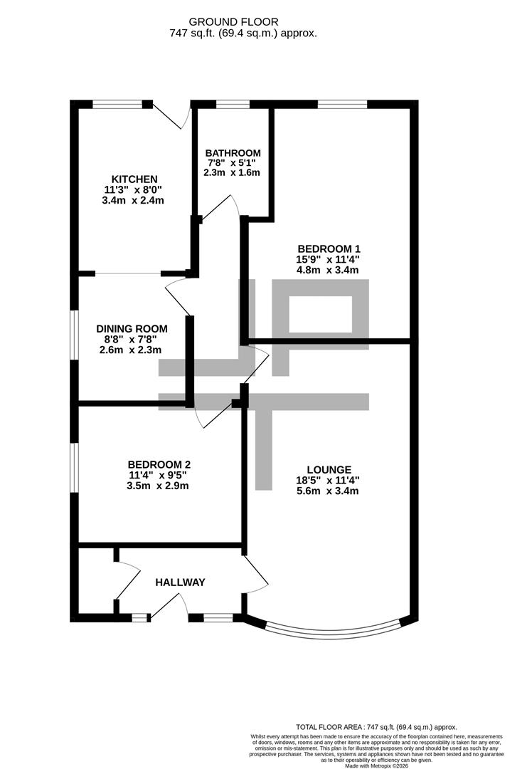 9, Thames Avenue, Leigh floorplan