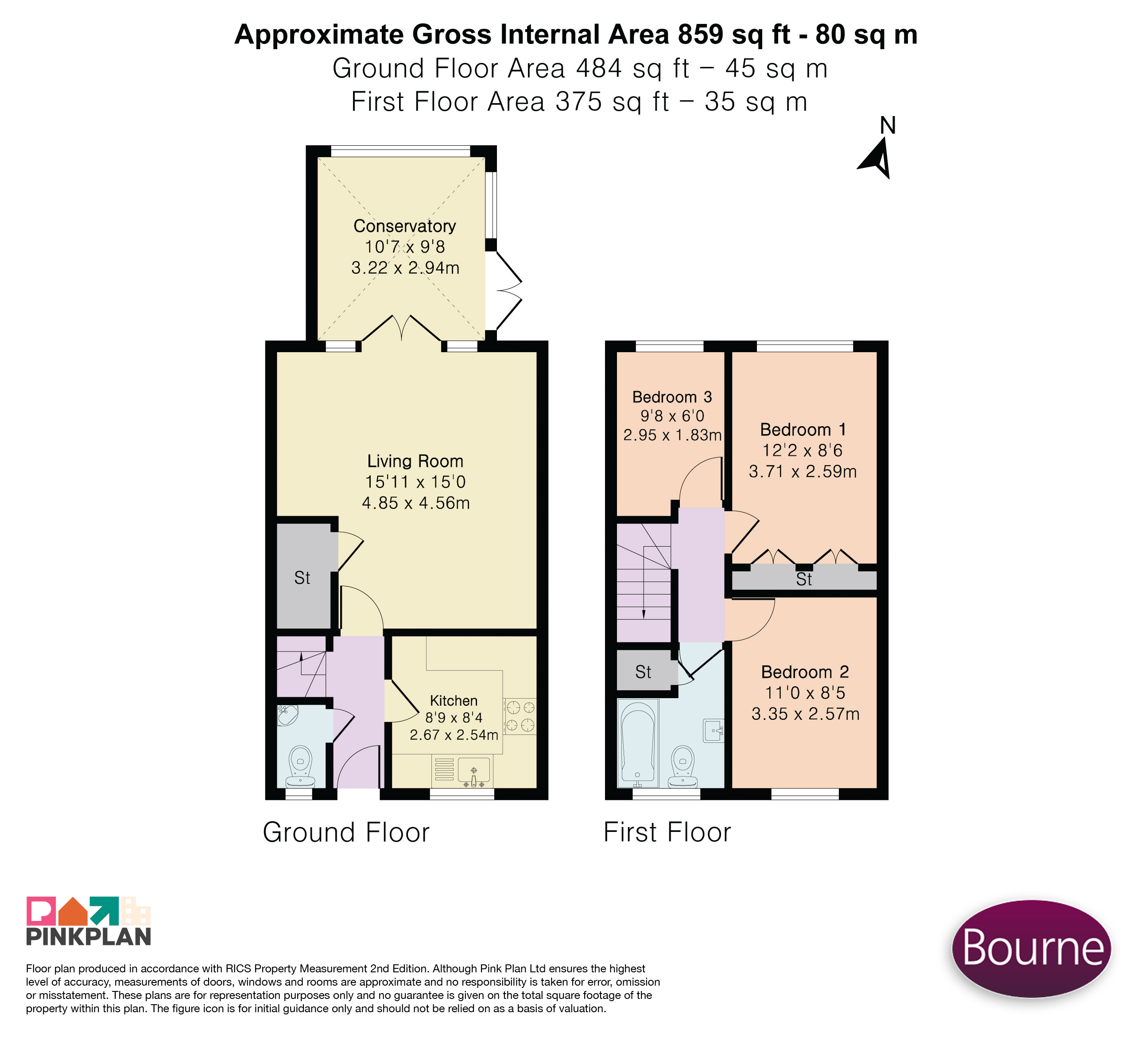 Mallard Close, Ash floorplan