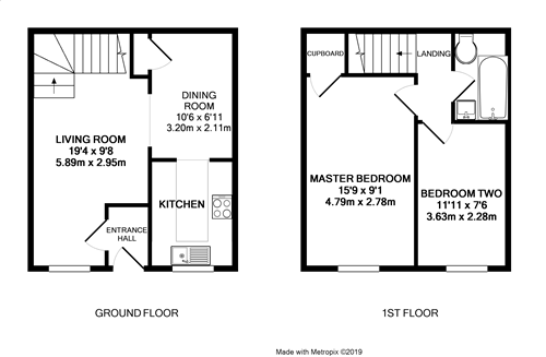 2 Bedrooms Semi-detached house to rent in Somerset Road, Farnborough, Hampshire GU14
