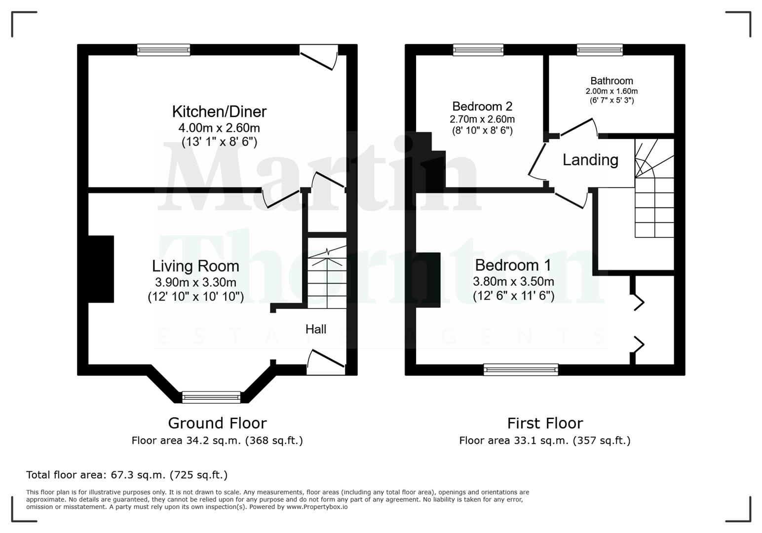 22, Birks Road, Huddersfield floorplan