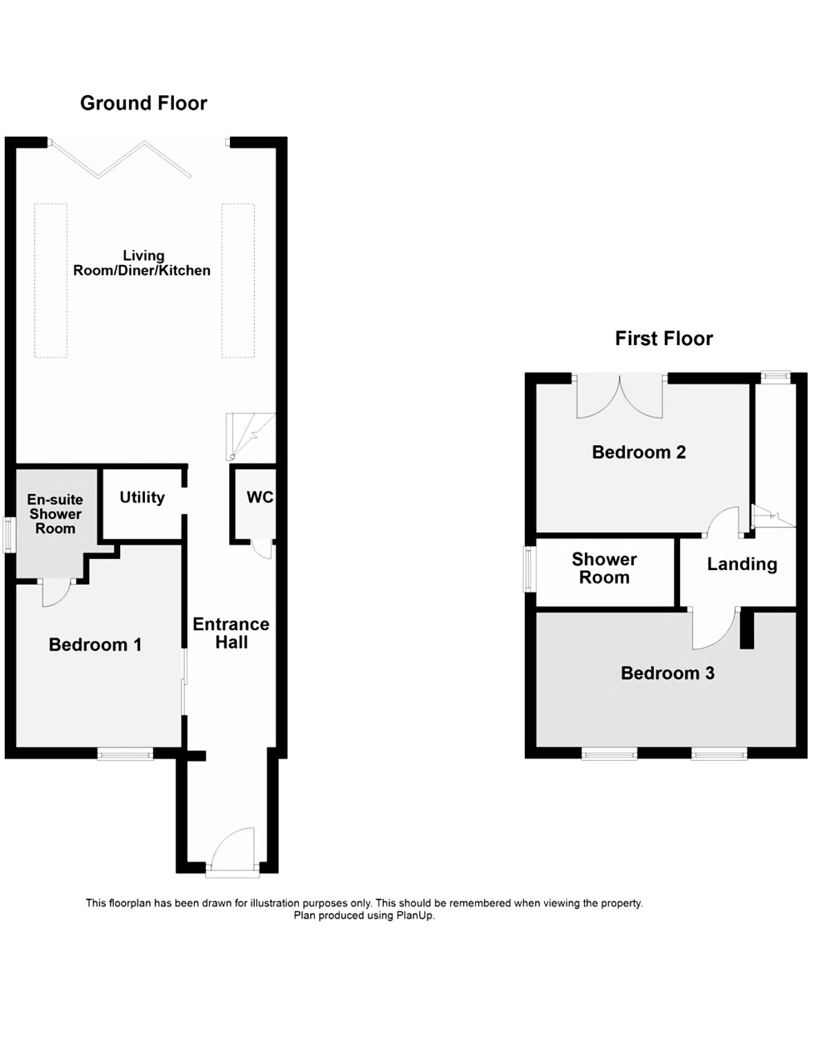 3, Postland, Peterborough, PE6 floorplan
