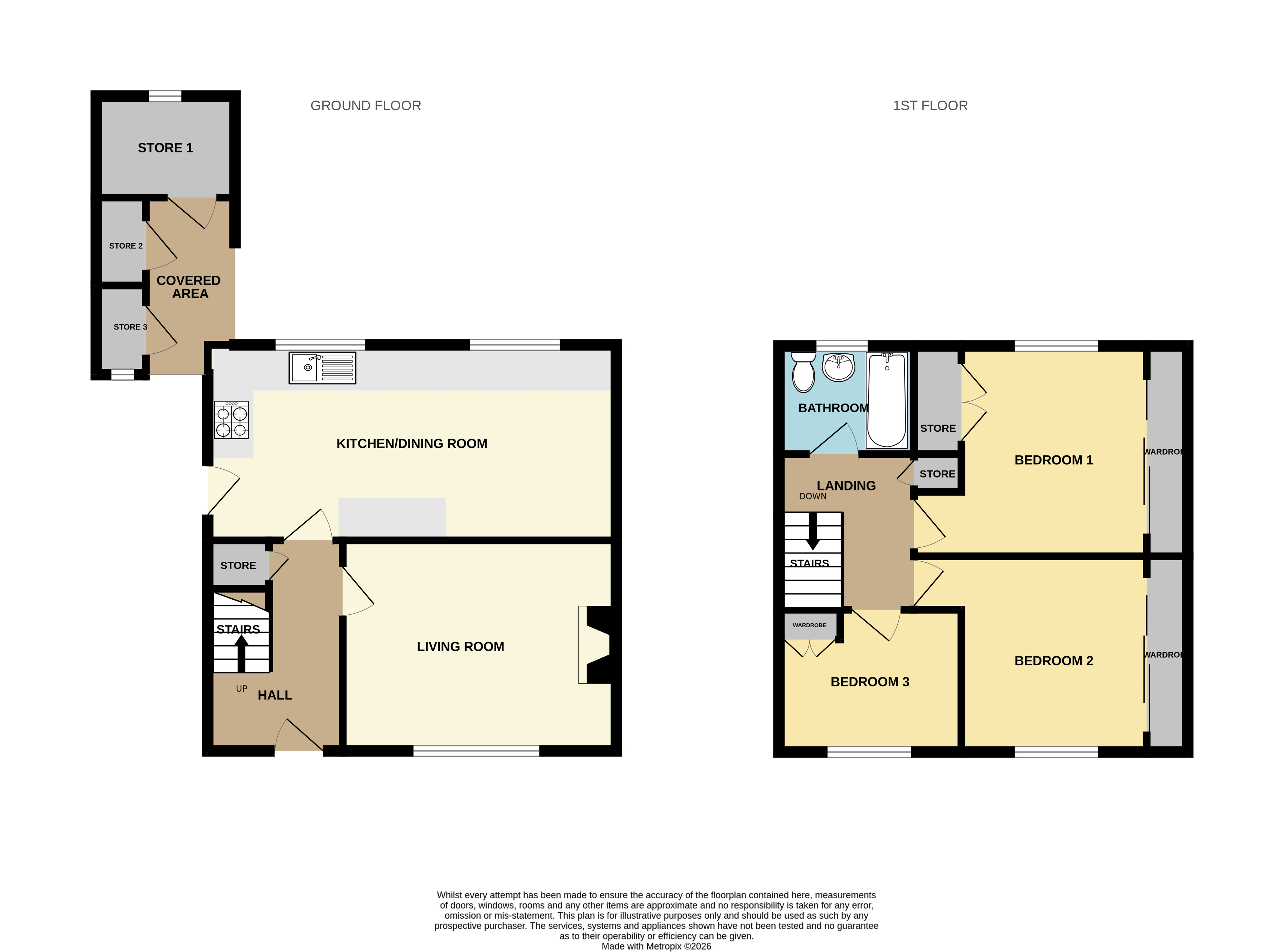 63, Prior Road, Tweedmouth floorplan