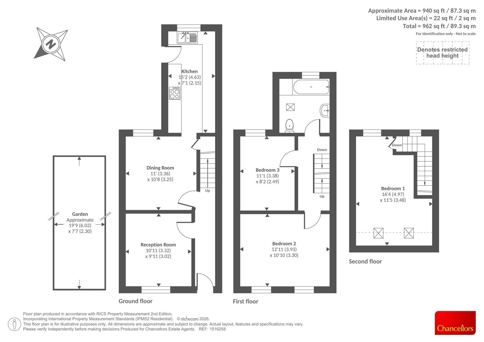 26, Randolph Street, Oxford floorplan