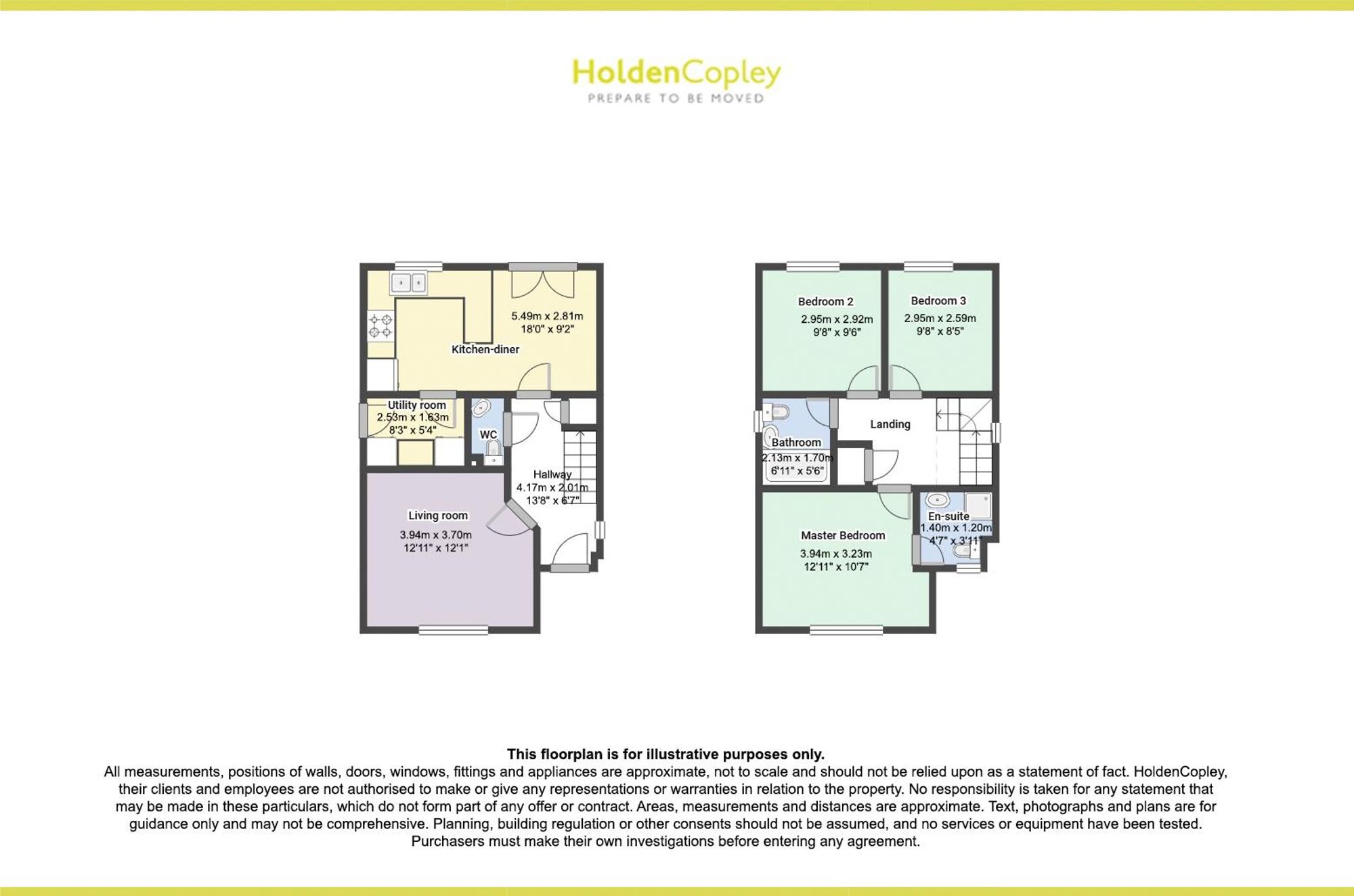 31 Lewis Crescent, Nottingham floorplan