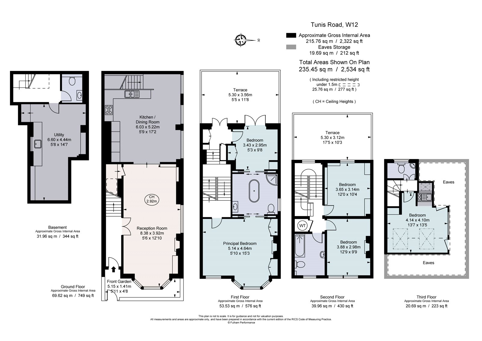 Tunis Road, London W12, 5 bedroom terraced house for sale 60758116