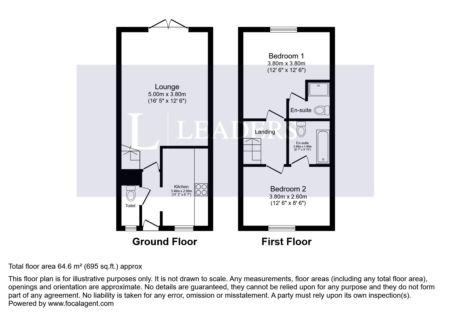 106, Morgan Close, Bedfordshire floorplan
