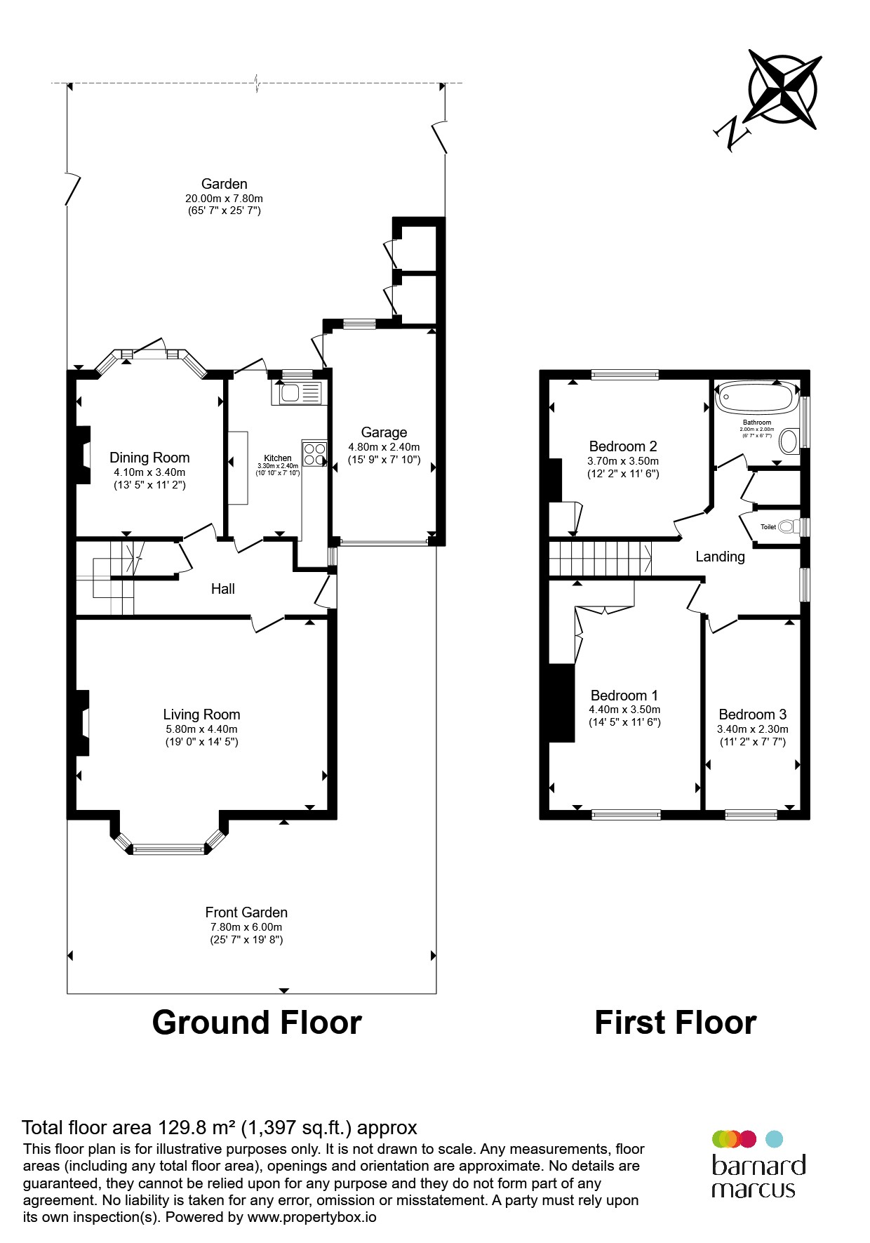 30, Ridgeview Road, London floorplan
