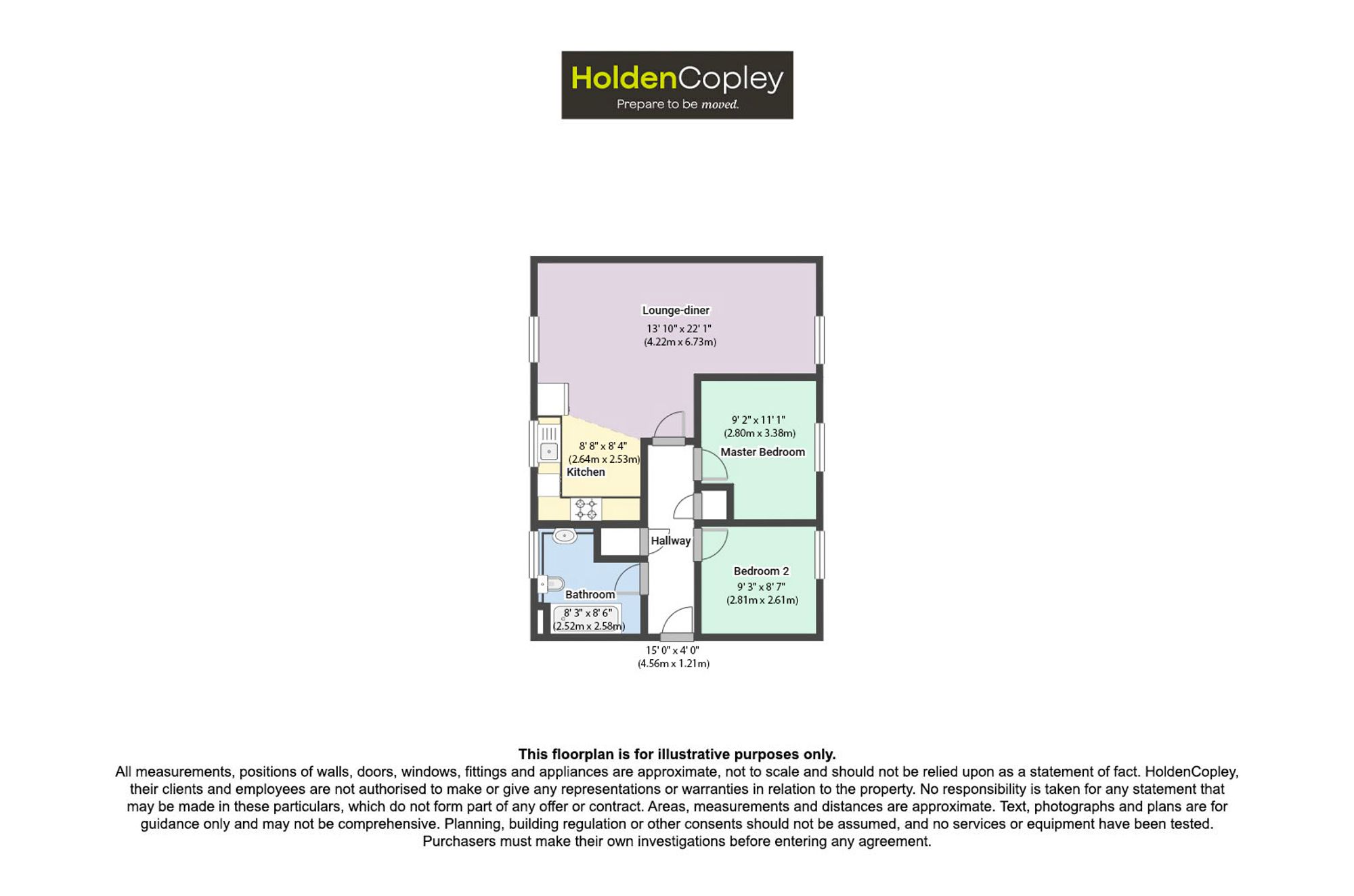 73 Pavior Road, Nottingham floorplan