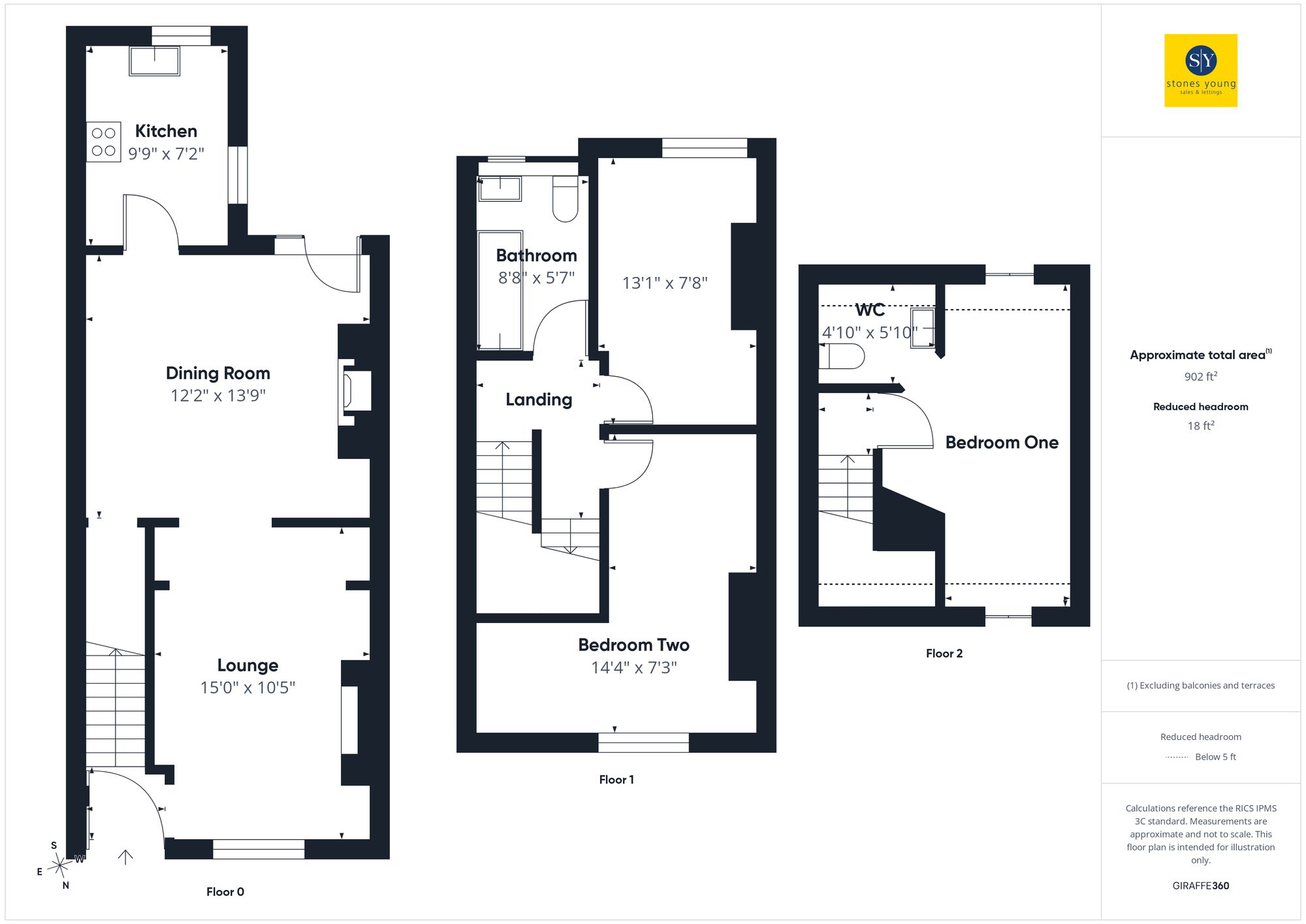 5 St. James Terrace, Preston floorplan